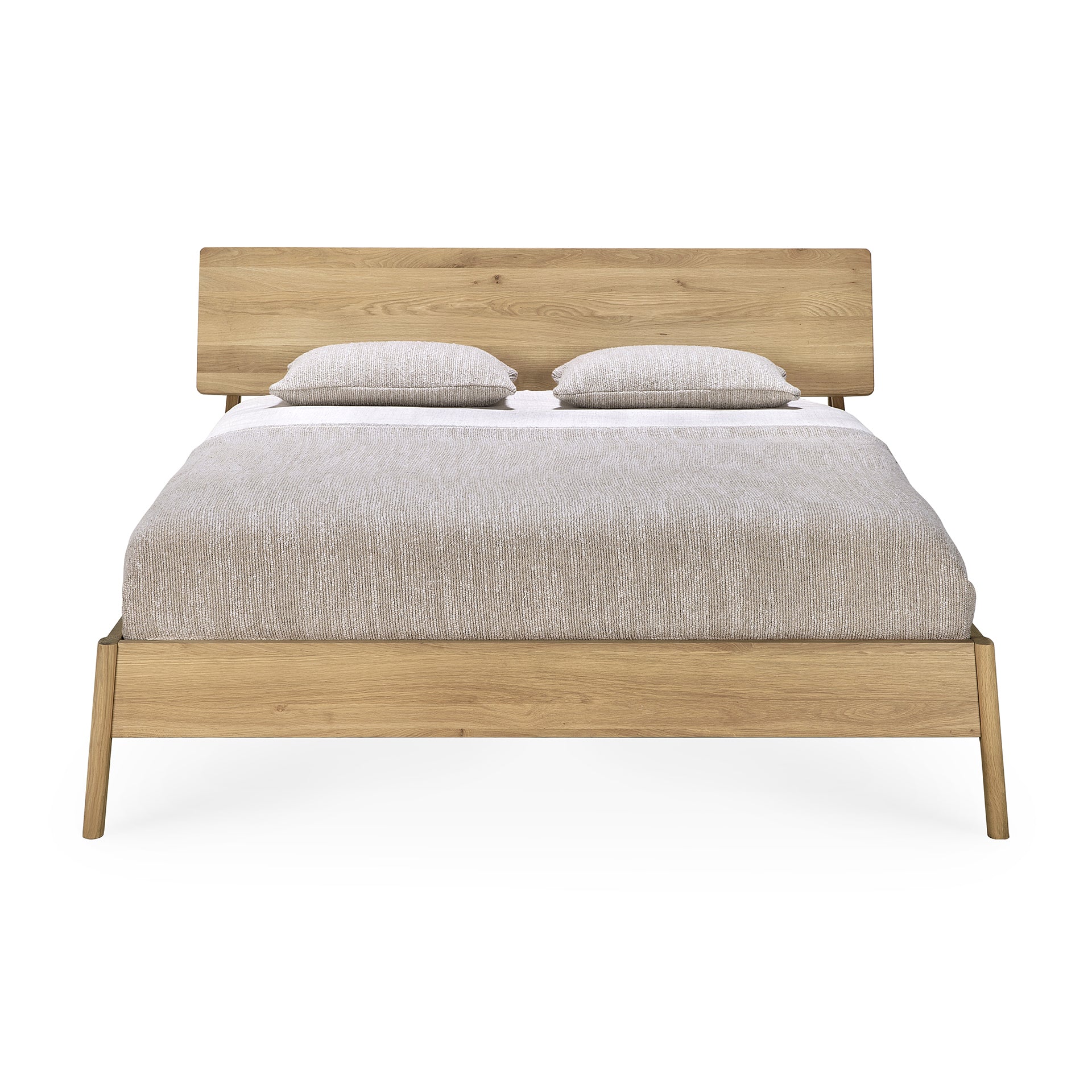 Air Solid Oak Bed, King - Image 3