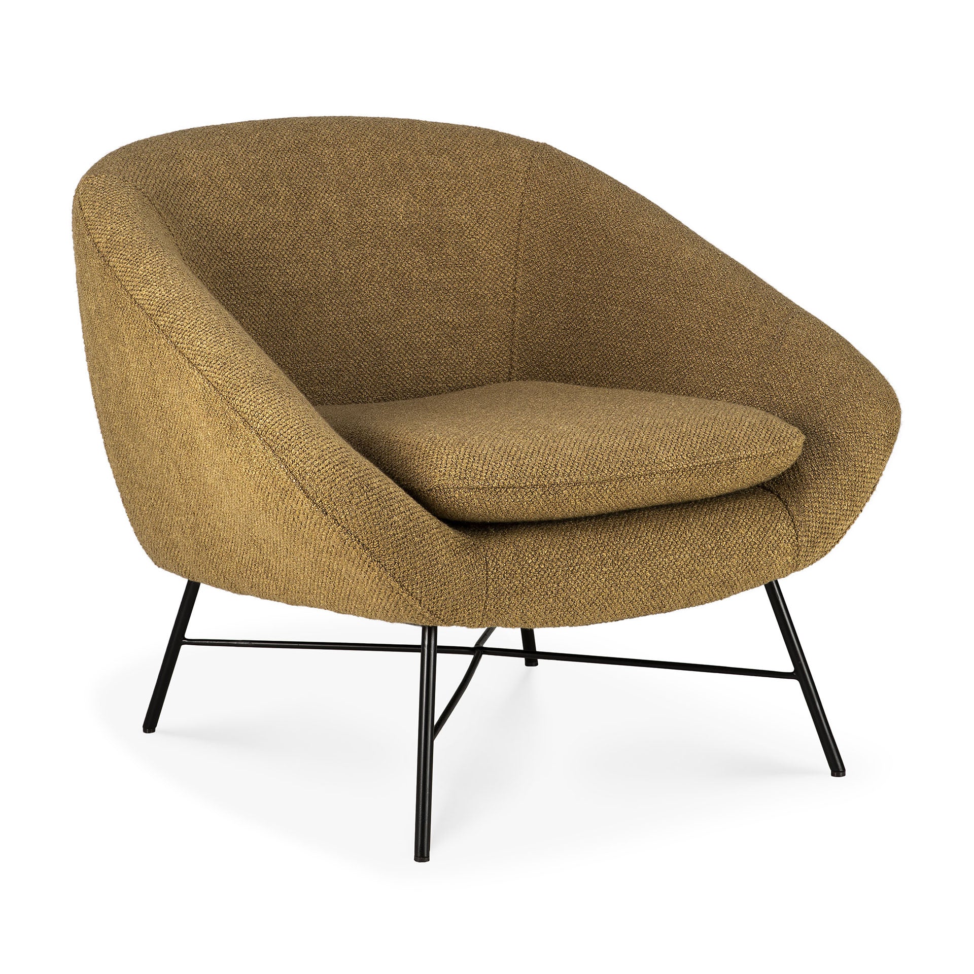 Barrow Lounge Chair, Ginger - Image 3