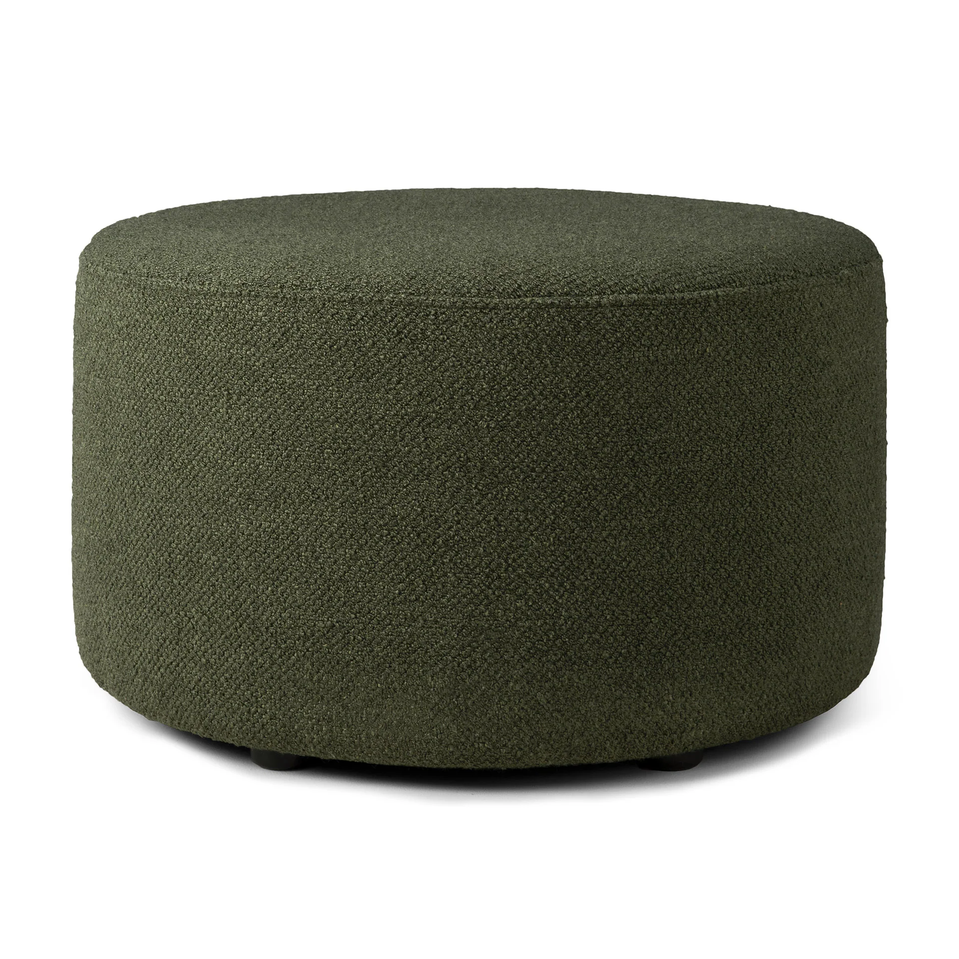 Barrow Pouf, Pine Green, 23.5" - Image 2