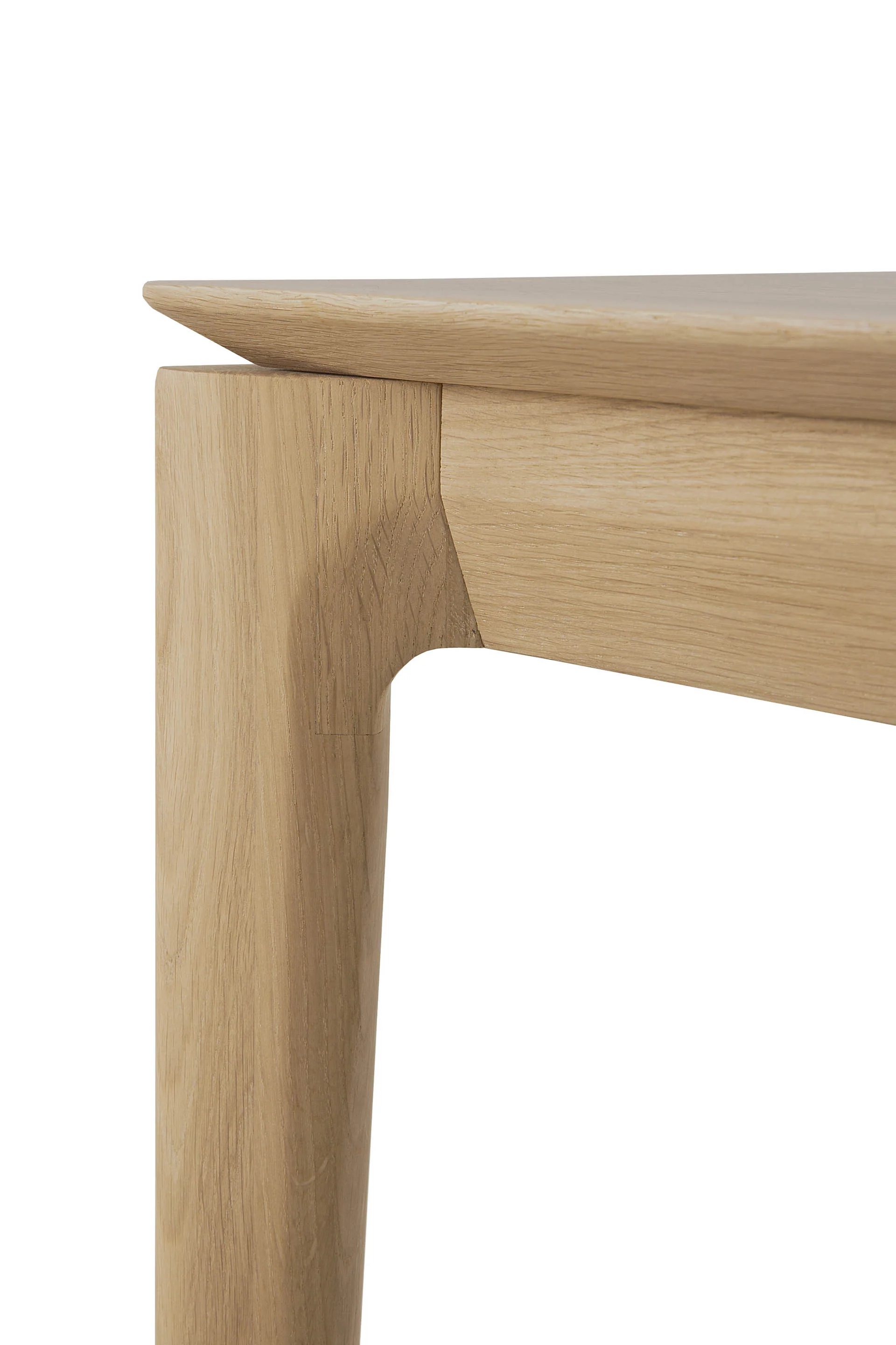 Bok Solid Oak Bench, 58" - Image 7