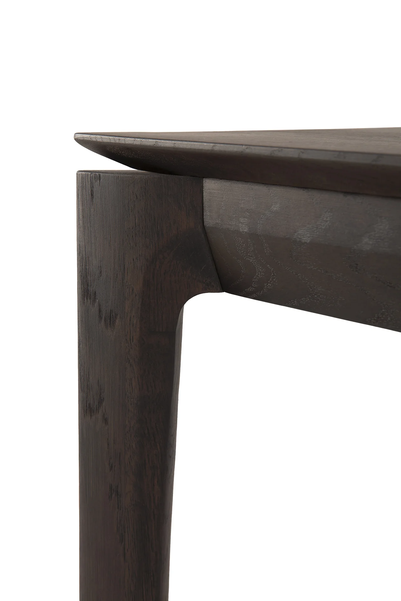 Bok Solid Brown Oak Bench, 73" - Image 6