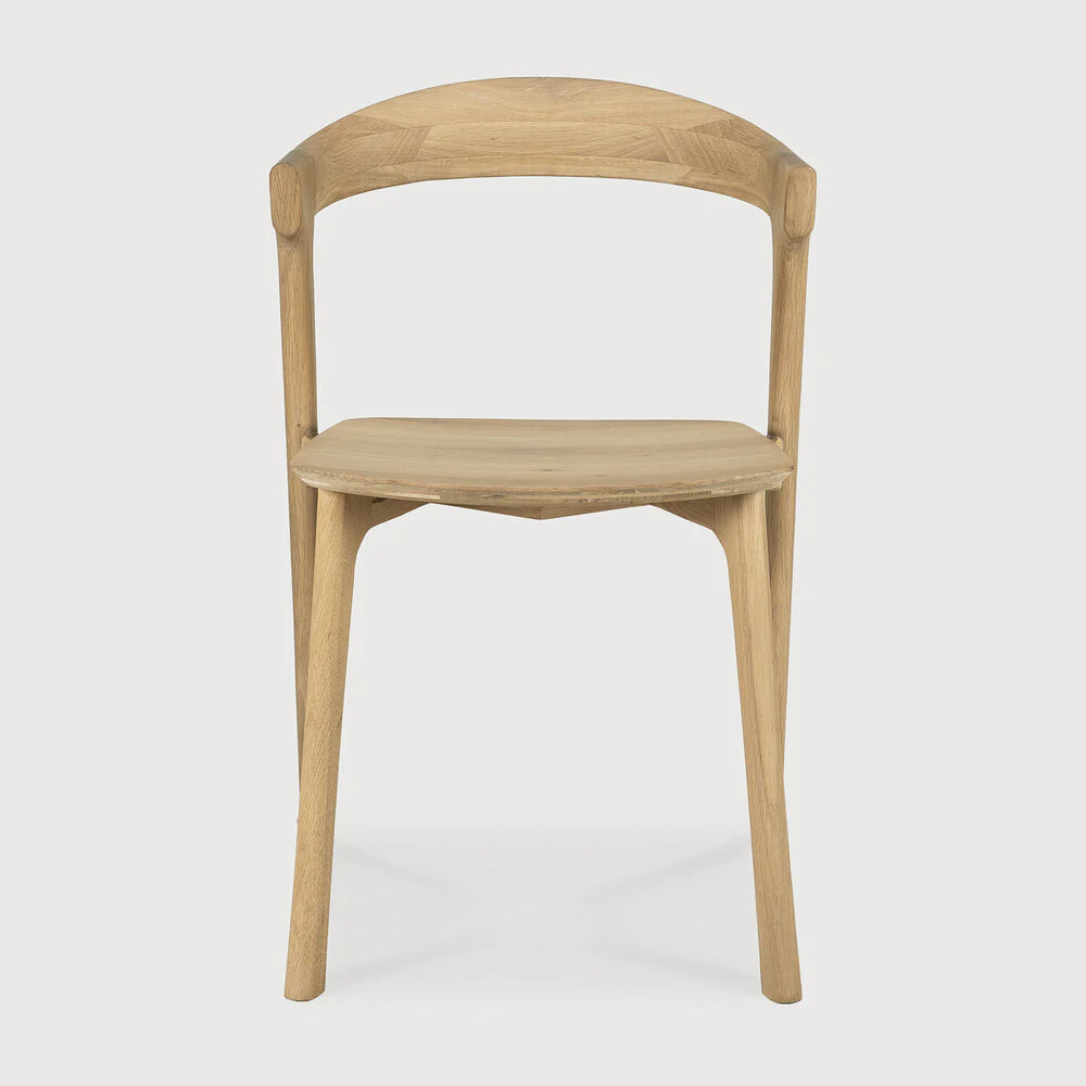 Bok Solid Oak Dining Chair, Varnished - Image 4