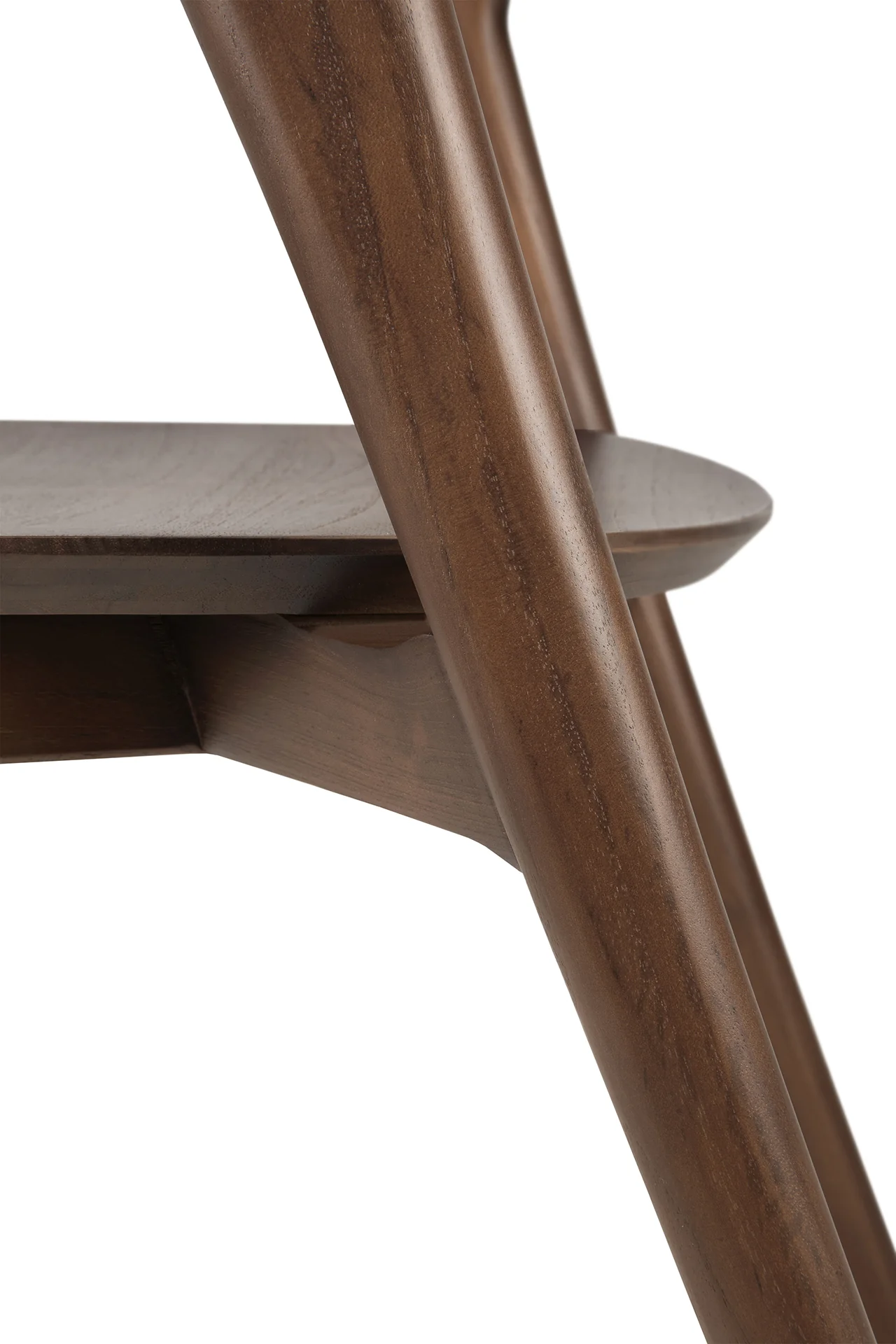 Bok Solid Brown Teak Dining Chair - Image 10