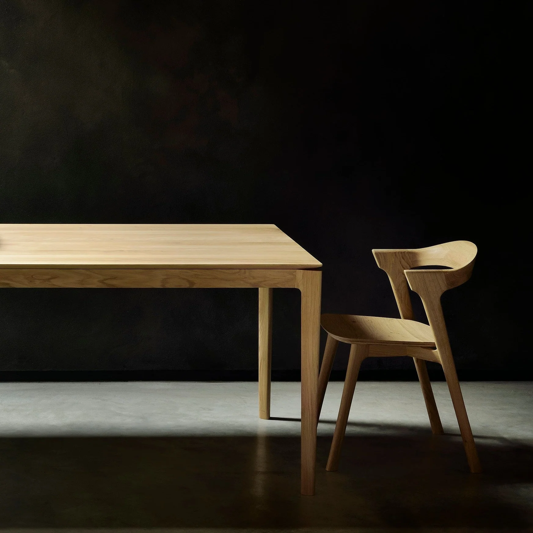 Bok Solid Oak Dining Table, 63" - Image 2