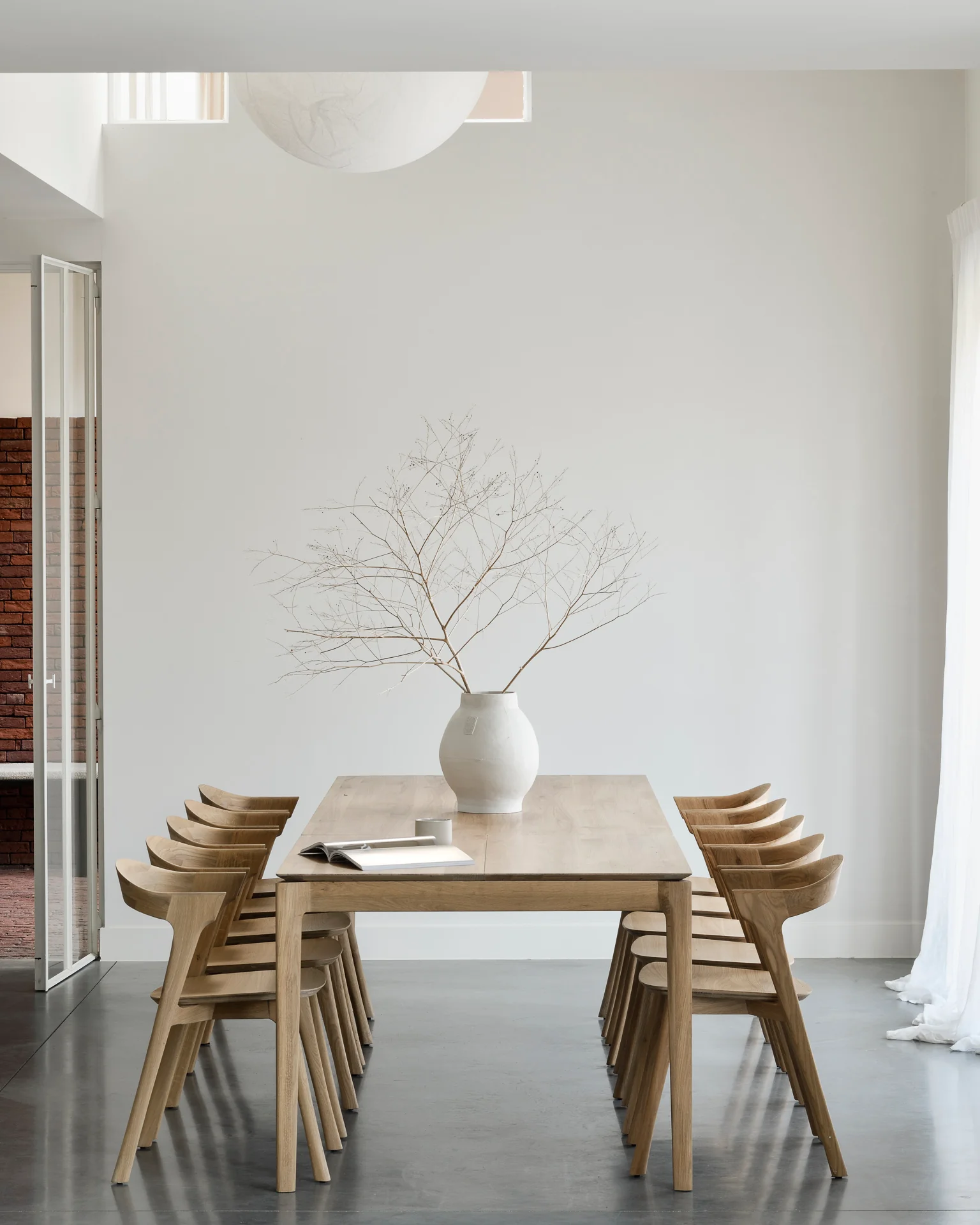 Bok Extendable Solid Oak Dining Table, Rectangular - Image 4