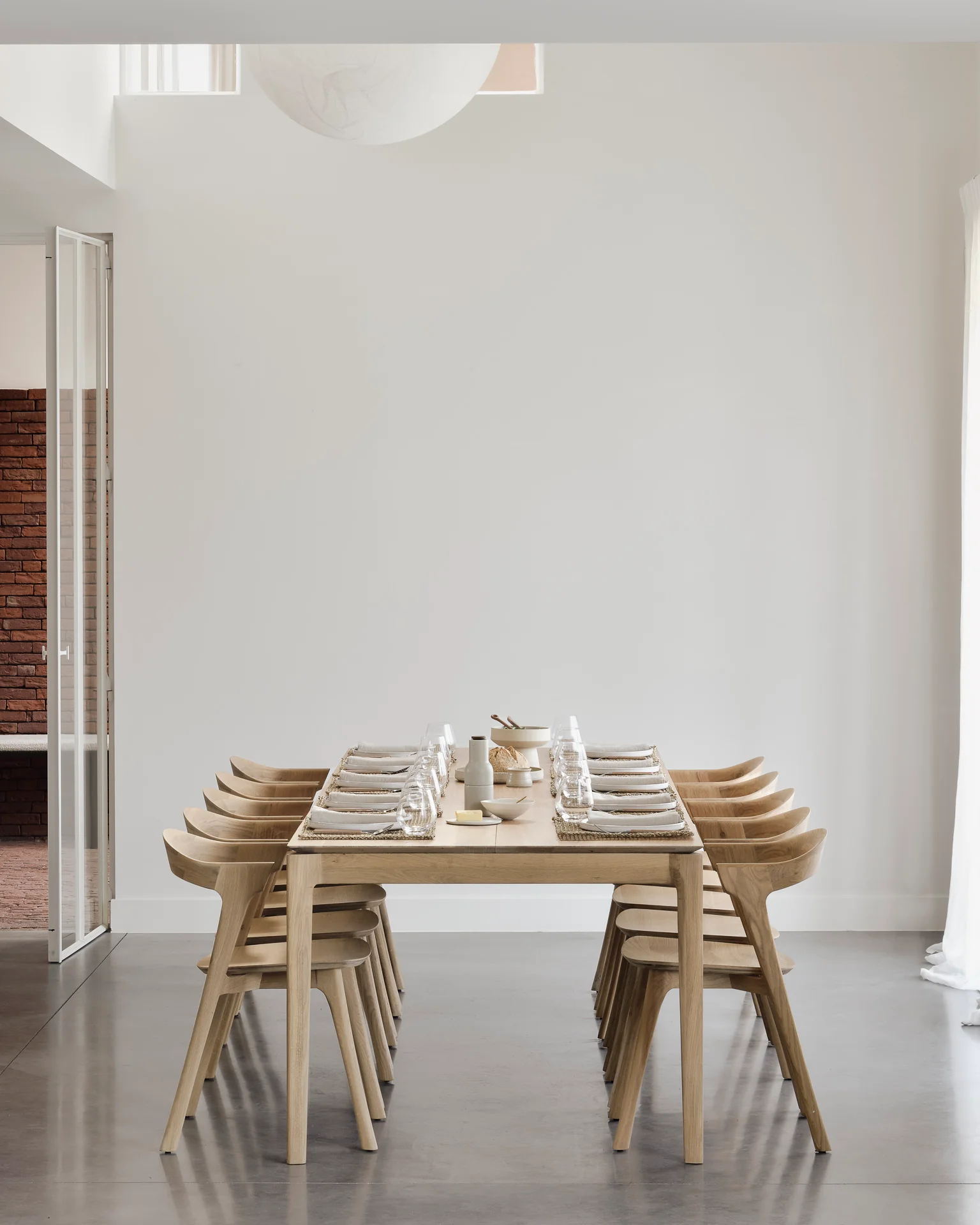 Bok Extendable Solid Oak Dining Table, Rectangular - Image 5