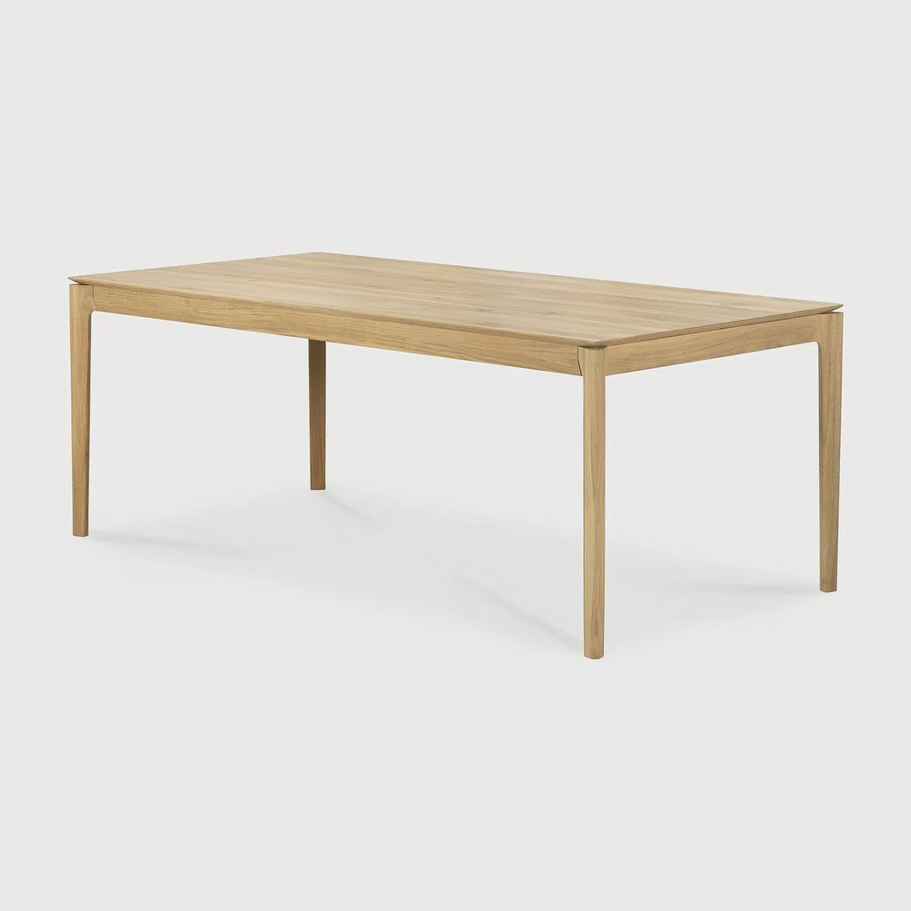 Bok Extendable Solid Oak Dining Table, Rectangular - Image 6