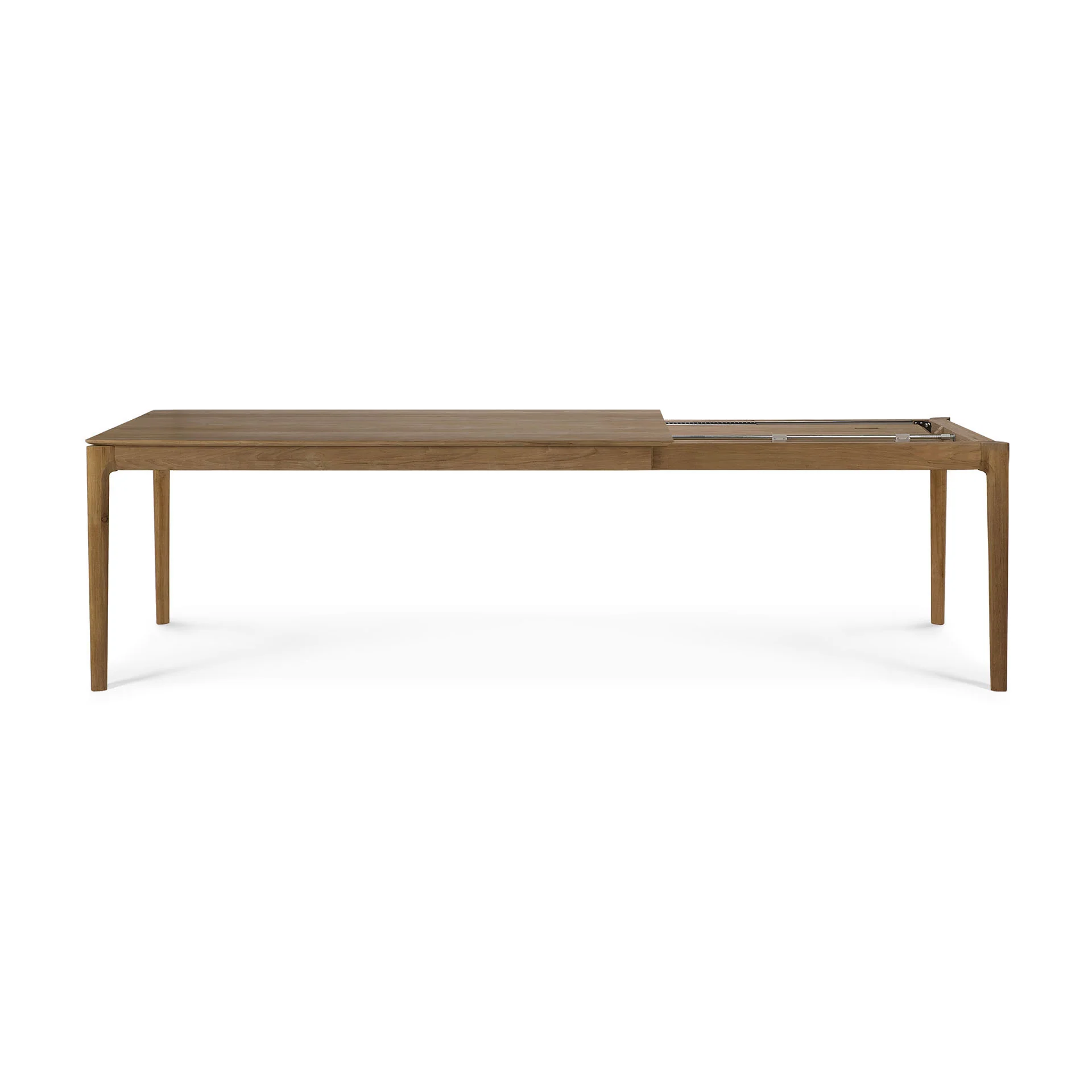 Bok Solid Teak Extendable Dining Table, 71"/ 110.5" - Image 4