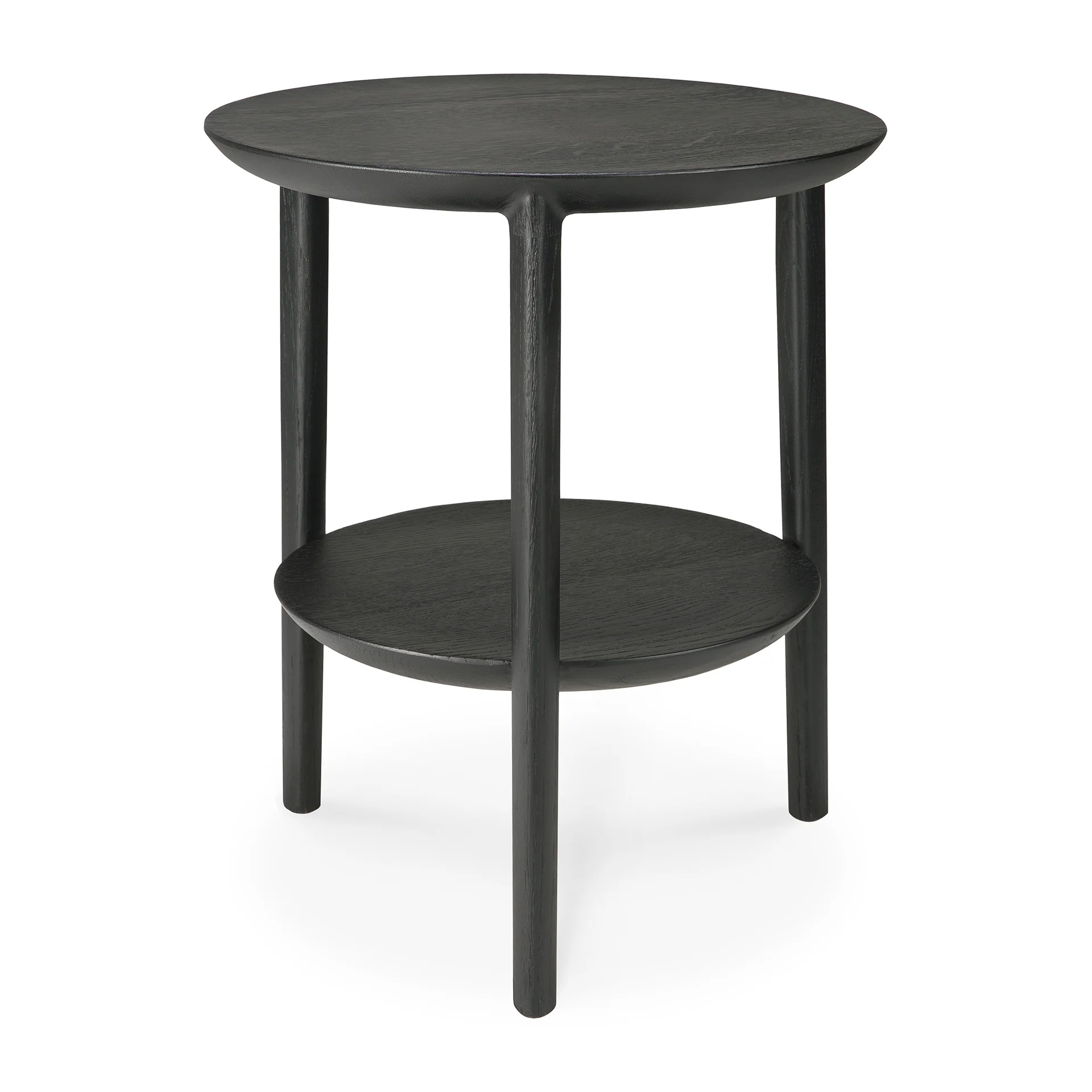 Bok Solid Black Oak Side Table - Image 6