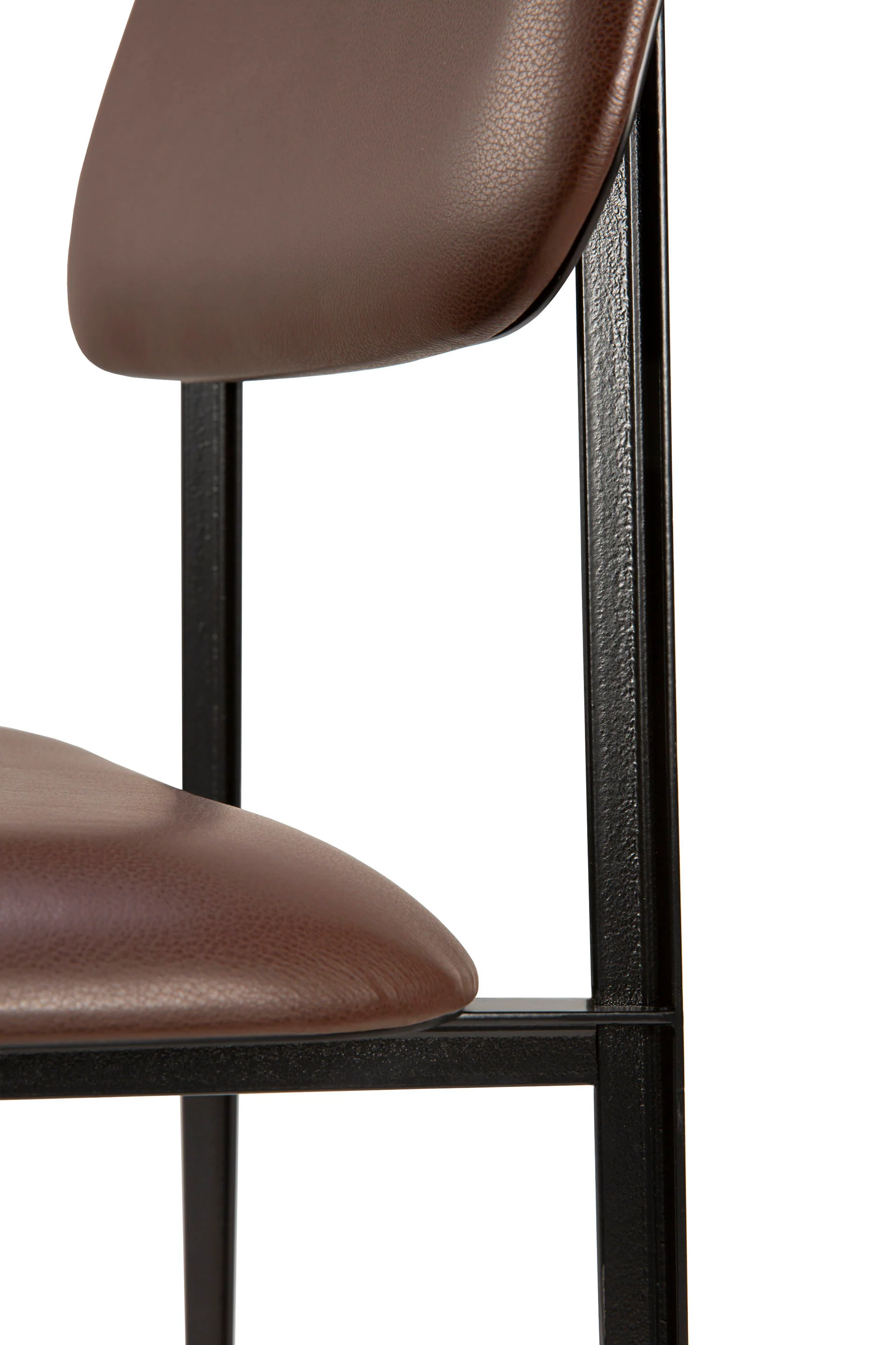 DC Leather Dining Chair, Chocolate - Image 5