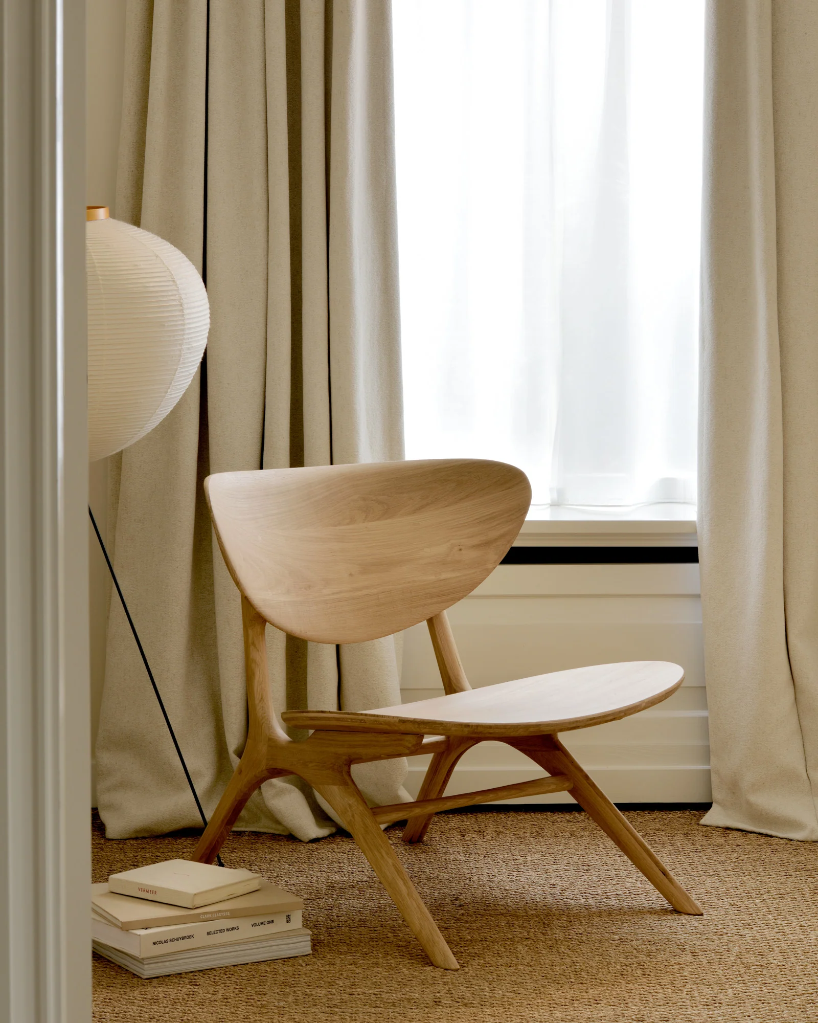Eye Lounge Chair, Oak - Image 11
