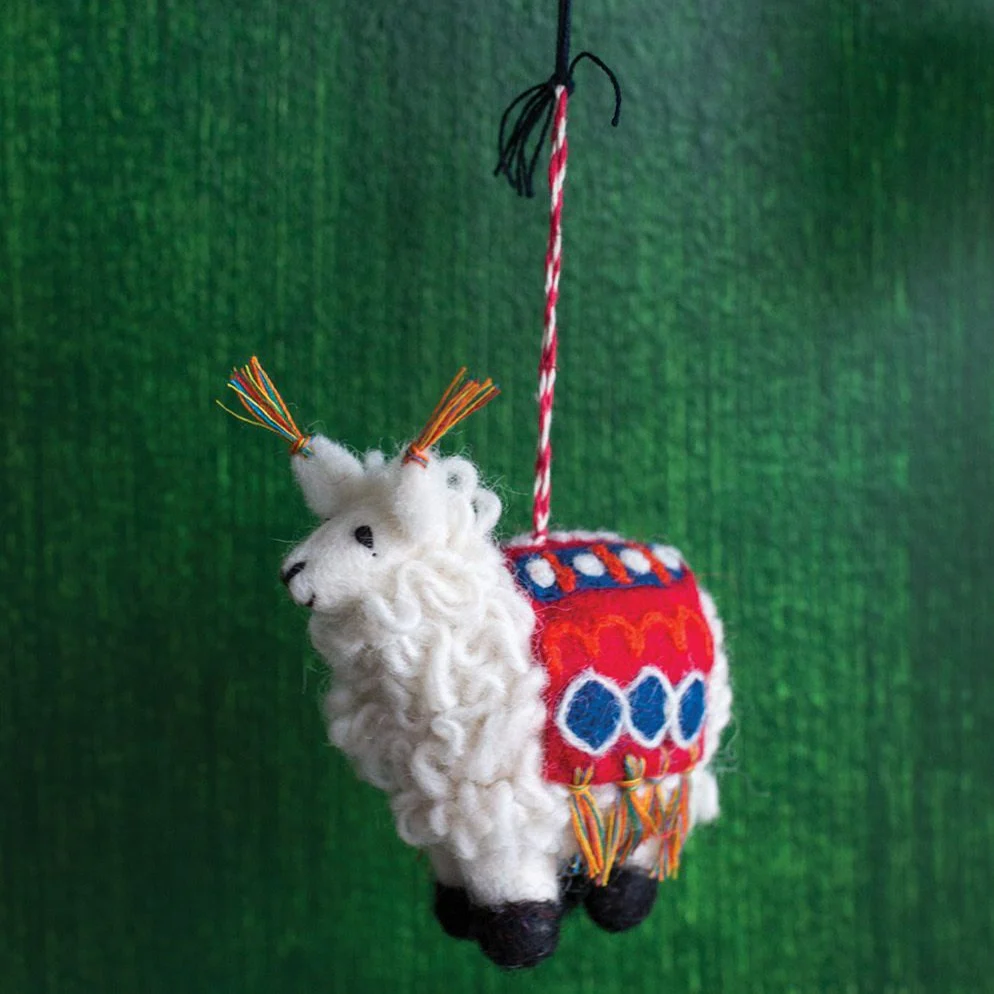 Farm Friends Sheep Ornament - Image 3
