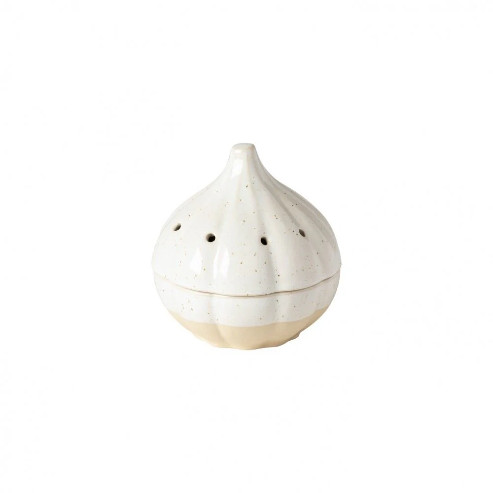 Fattoria Garlic Canister, White - Image 3