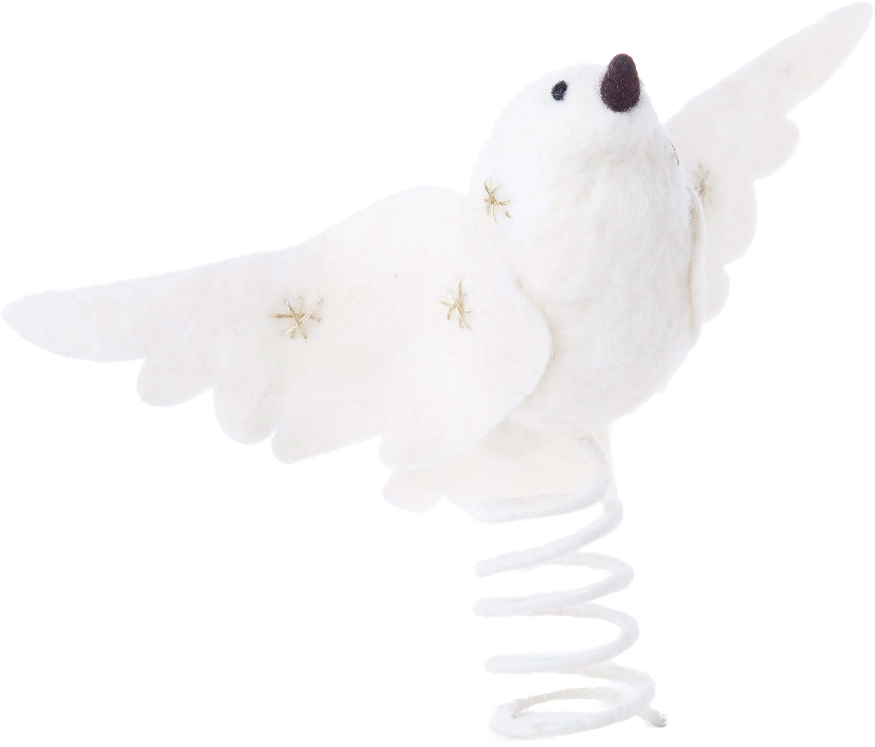 Felt Dove Tree Topper - Image 2