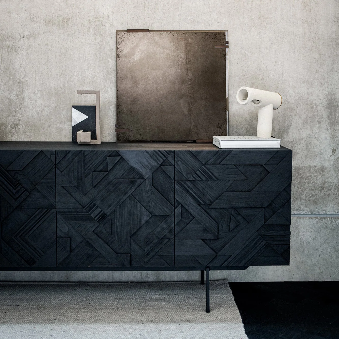 Graphic Sideboard, 4 Doors - Image 3