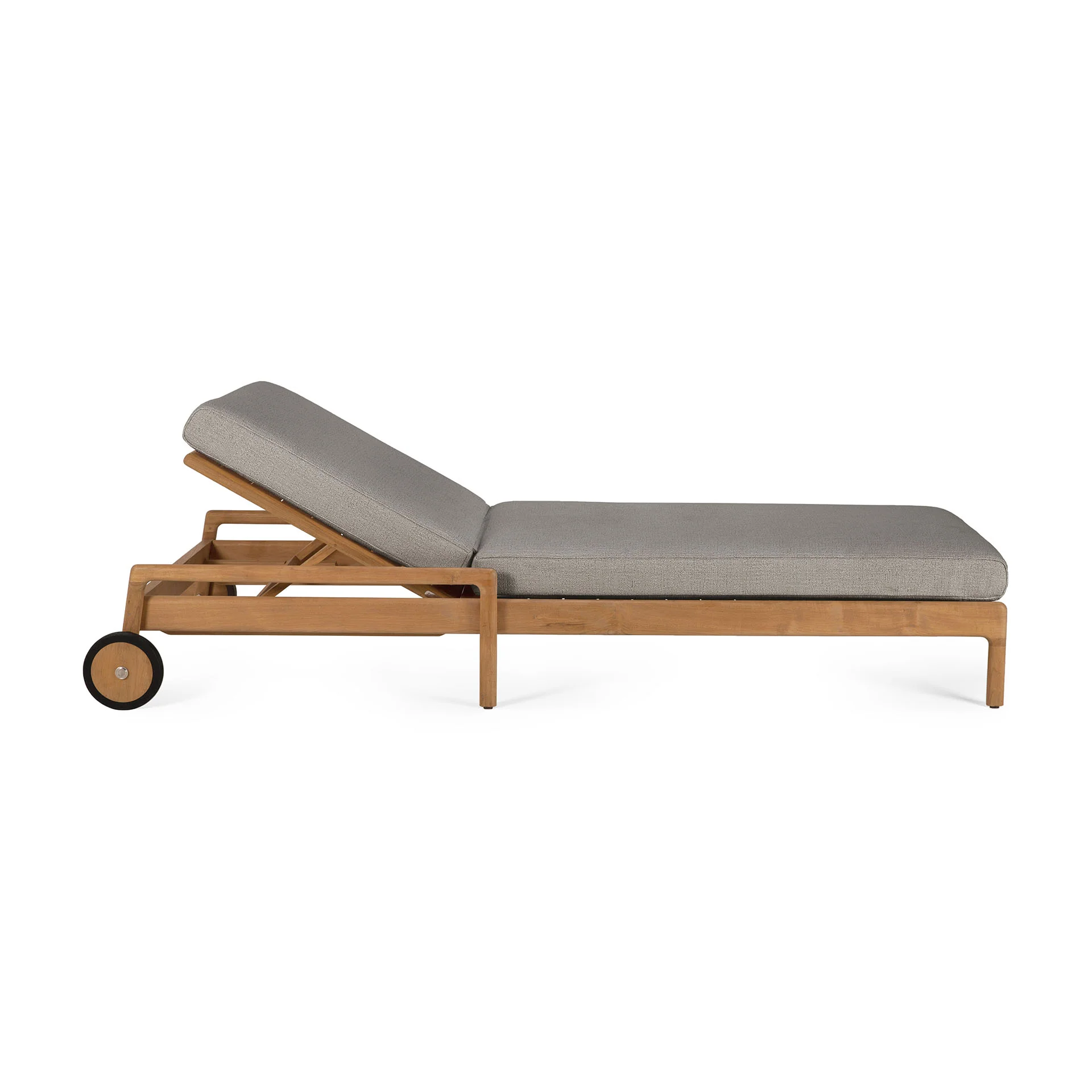 Jack Outdoor Adjustable Lounger Cushion, Mocha Fabric - Image 21
