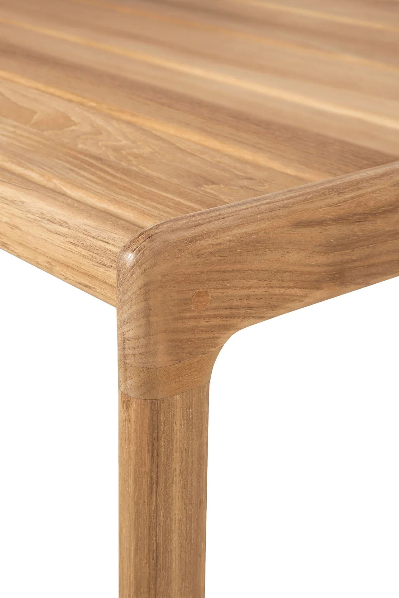 Jack Solid Teak Outdoor Side Table - Image 12