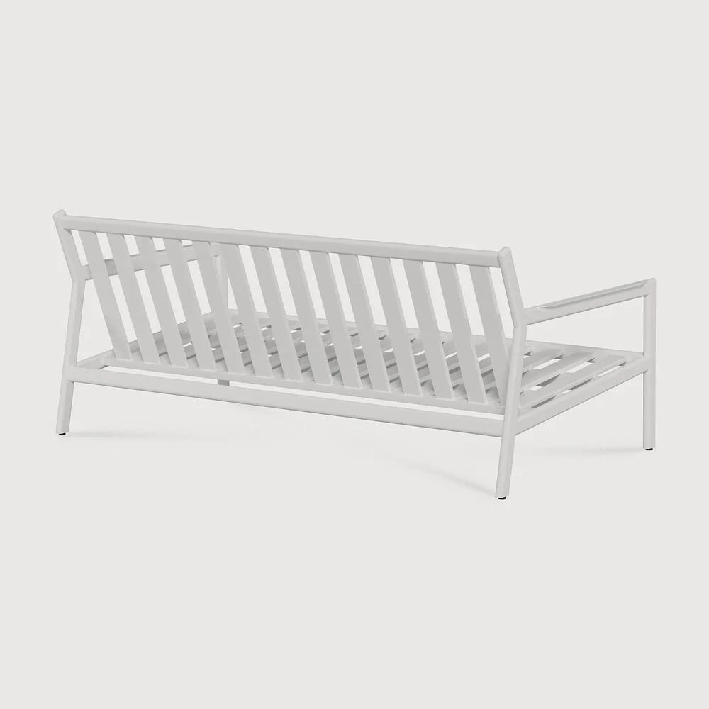Jack outdoor sofa frame - aluminium - white - 2+ seater - Image 3
