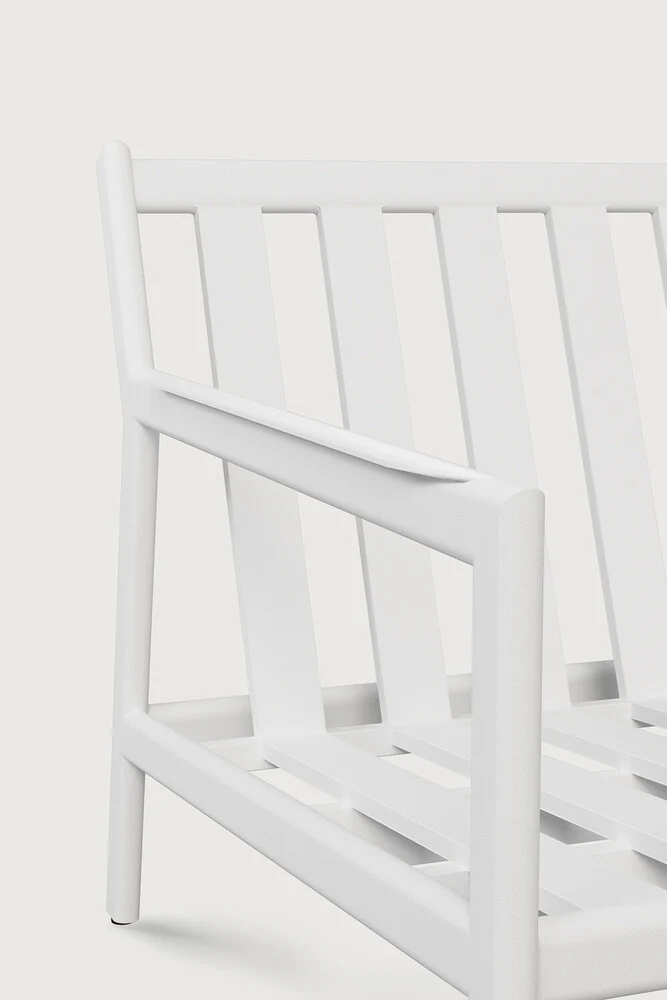 Jack outdoor sofa frame - aluminium - white - 2+ seater - Image 4