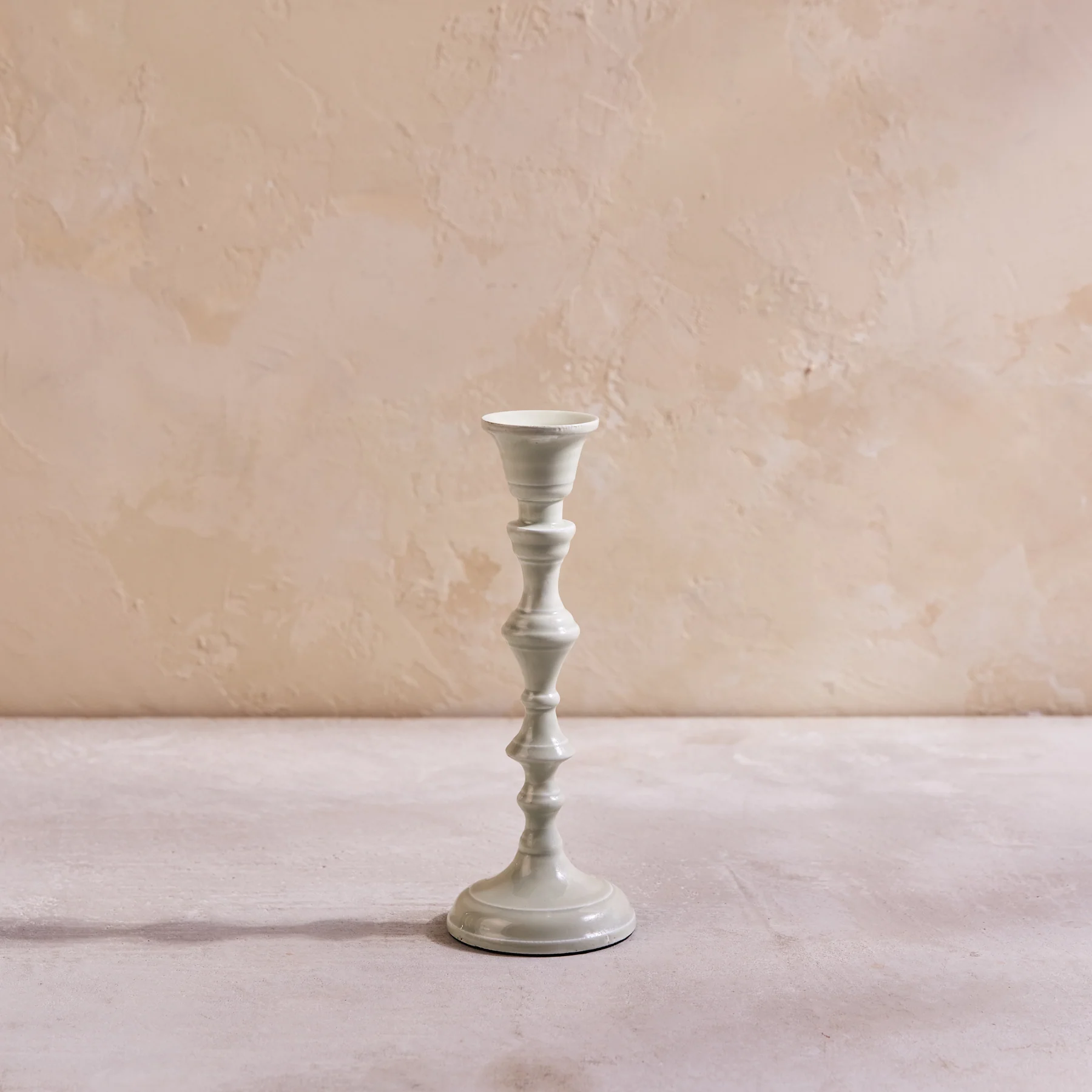 Nera Light Green Candle Holder, Small
