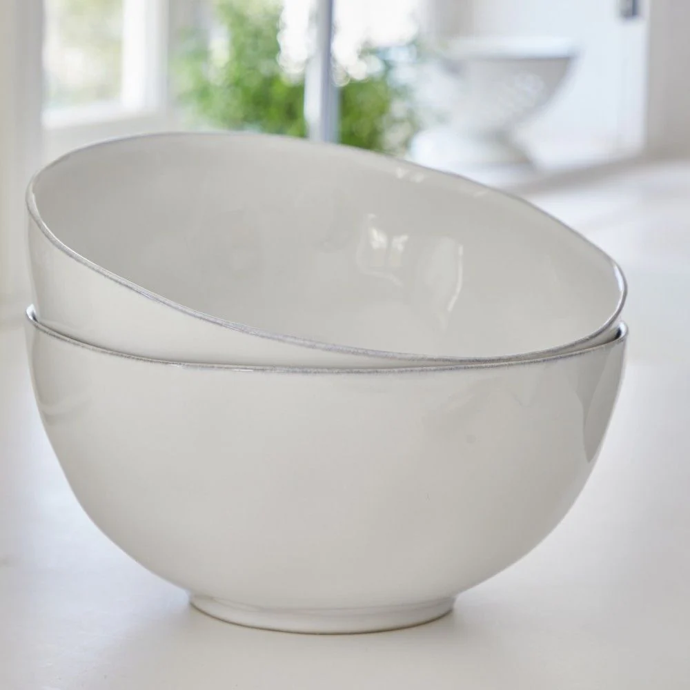 Livia 10.5" Serving Bowl, White - Image 4