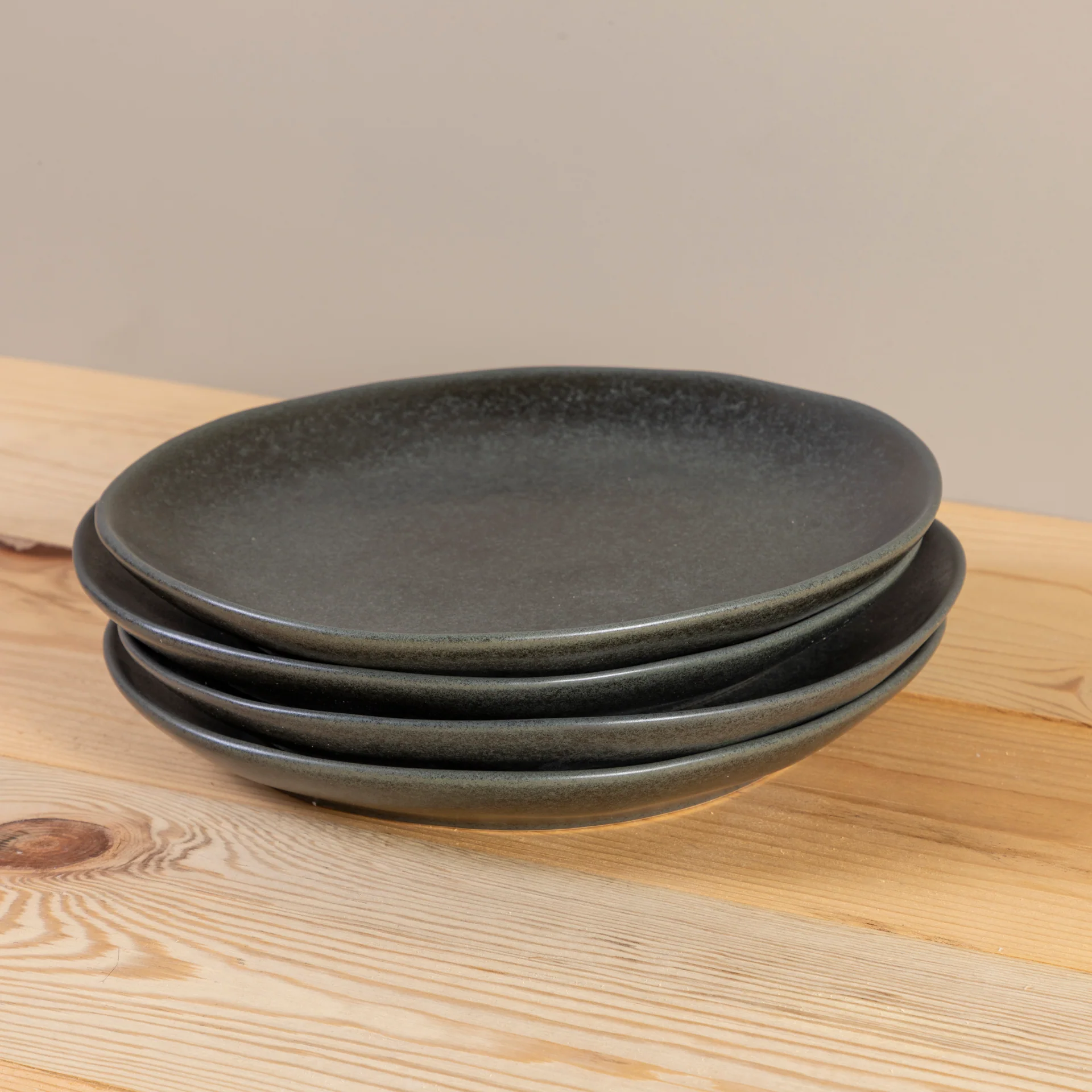 Livia Side Plate, Black, Set of 6 - Image 3