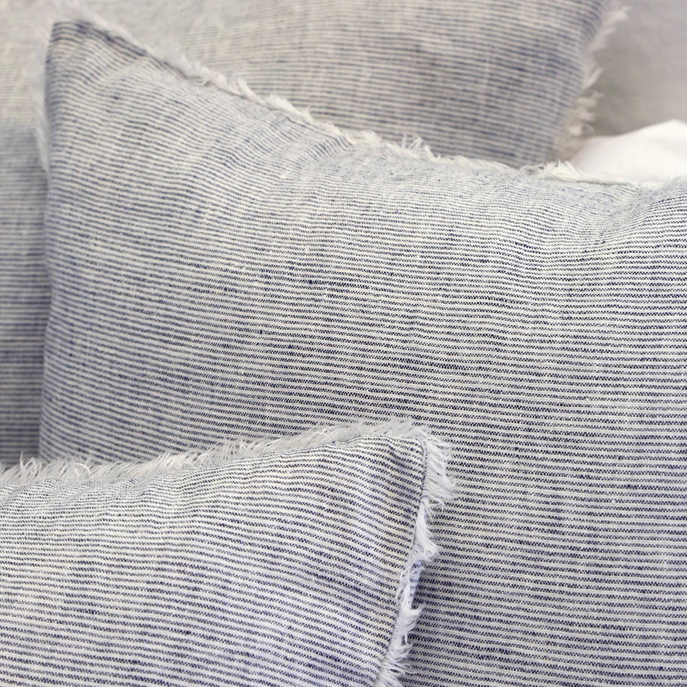 Logan King Duvet, Navy - Image 6