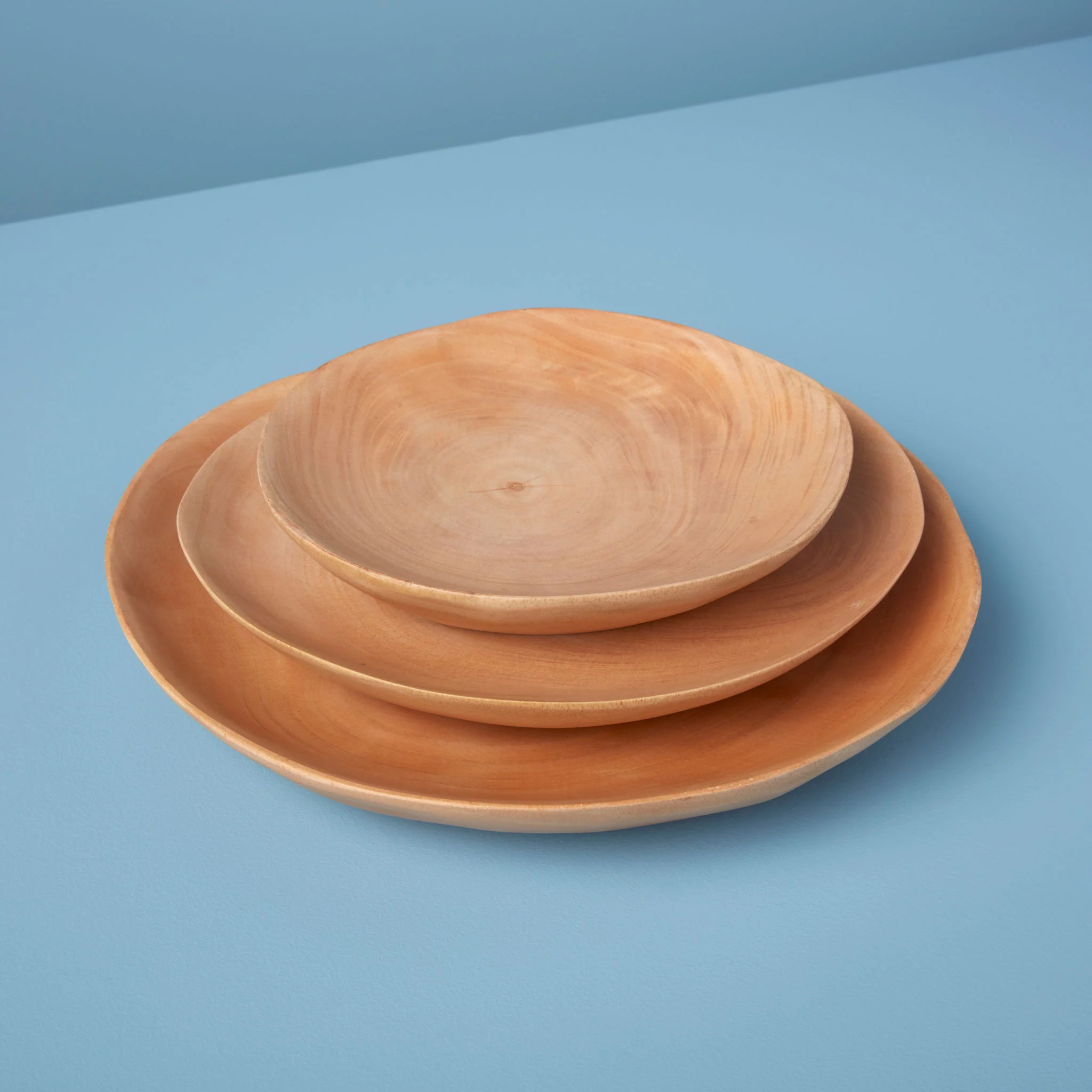 Kiln Mango Wood Plate, Medium - Image 3