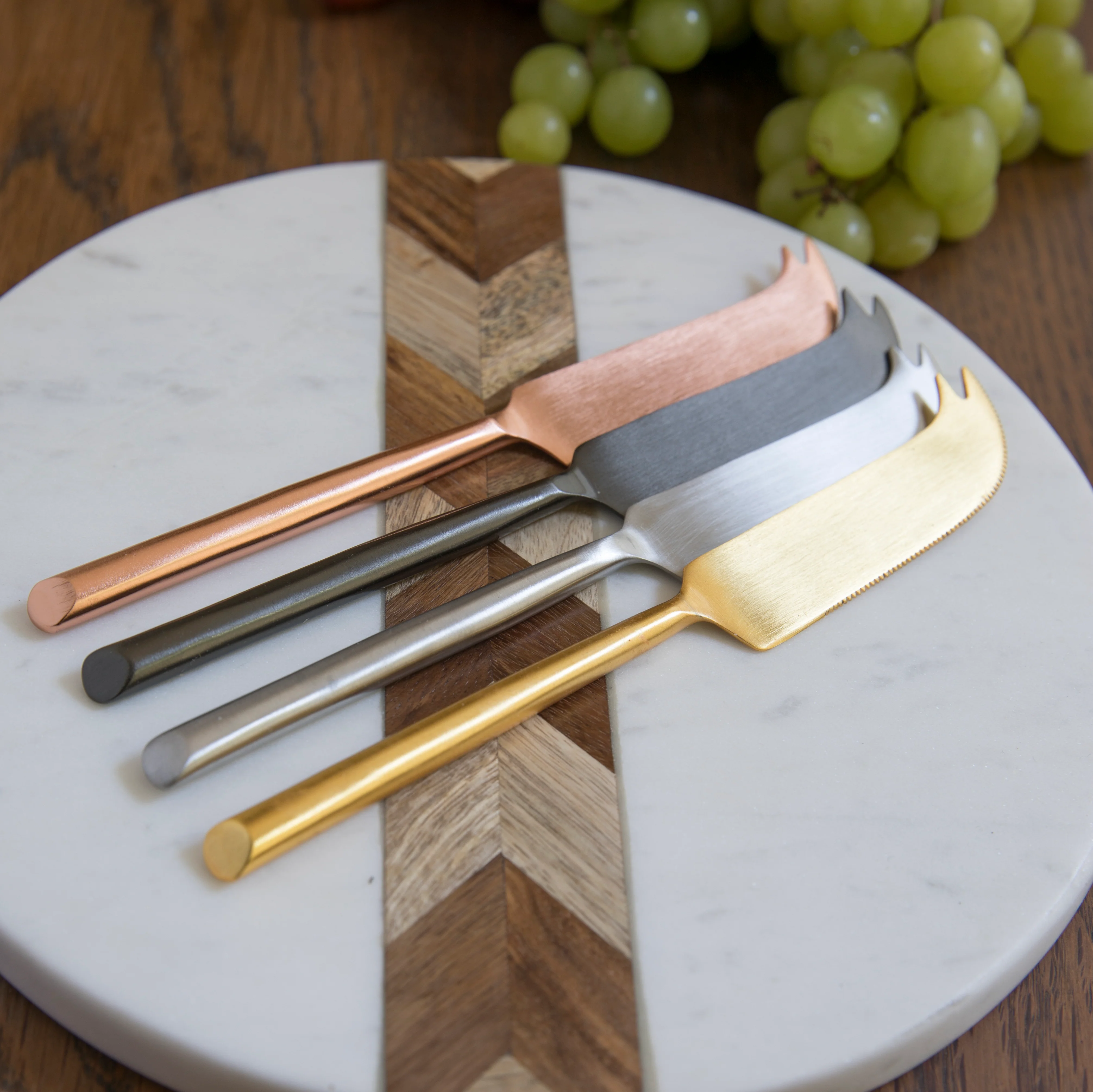 Matte Gold Cheese Knife - Image 2