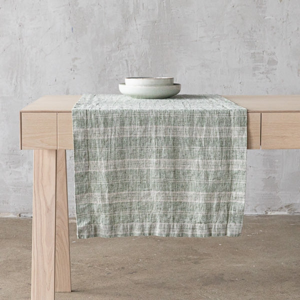 Multistripe Runner, Forest Green and Natural - Image 4
