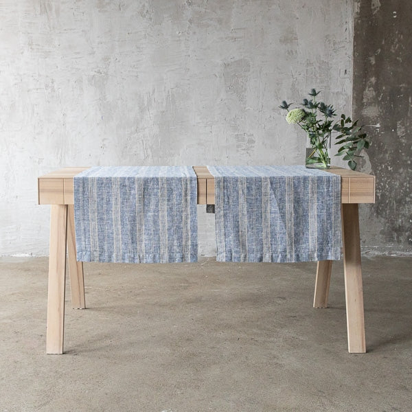 Multistripe Runner, Indigo and Natural - Image 3