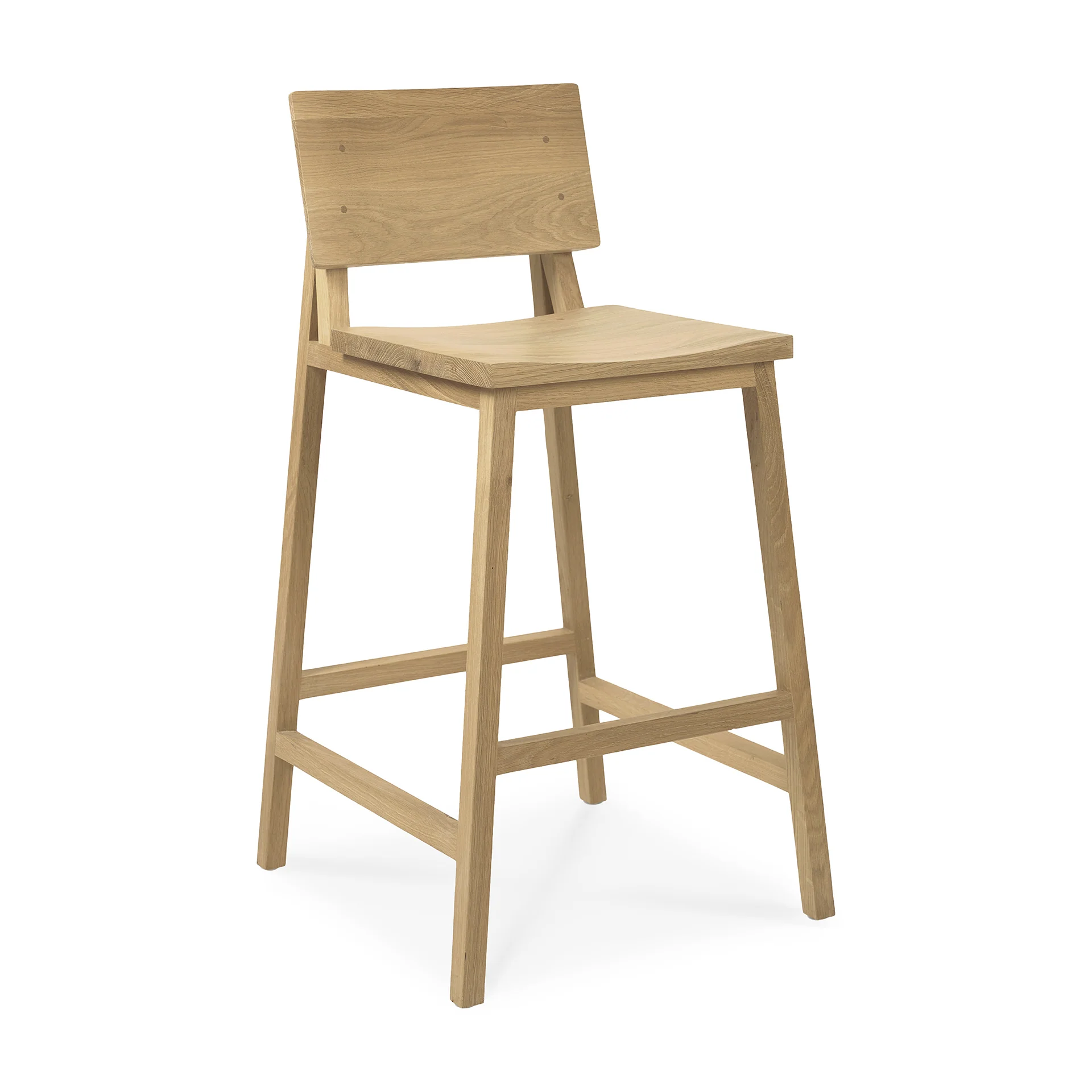 N3 Counter Stool, Oak - Image 3