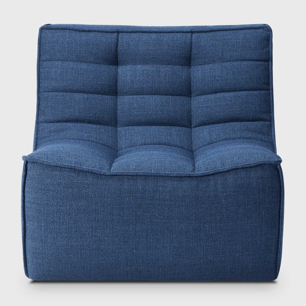 N701 Single Seater Sofa, Blue - Image 3