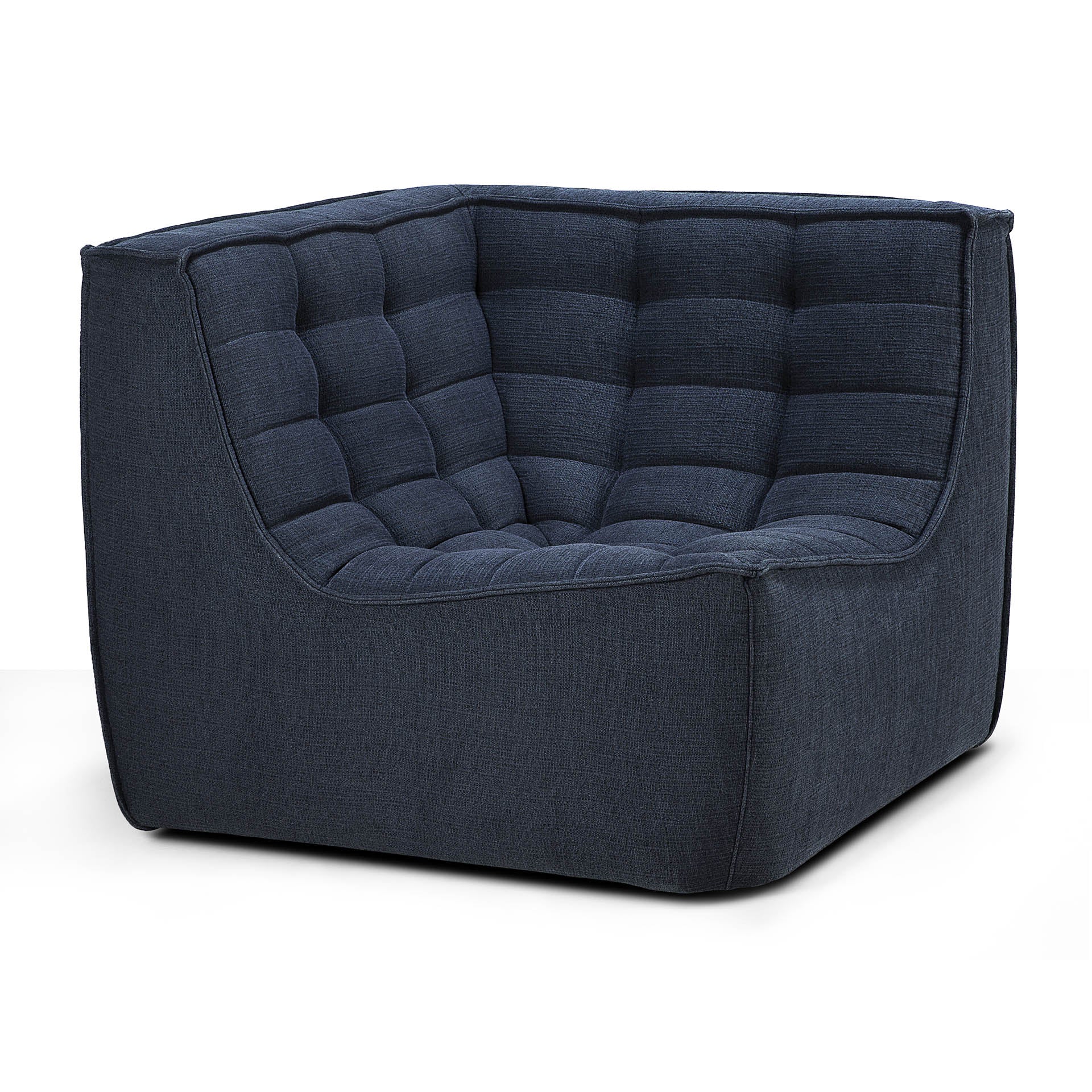 N701 Corner Eco Fabric Sofa, Graphite - Image 5