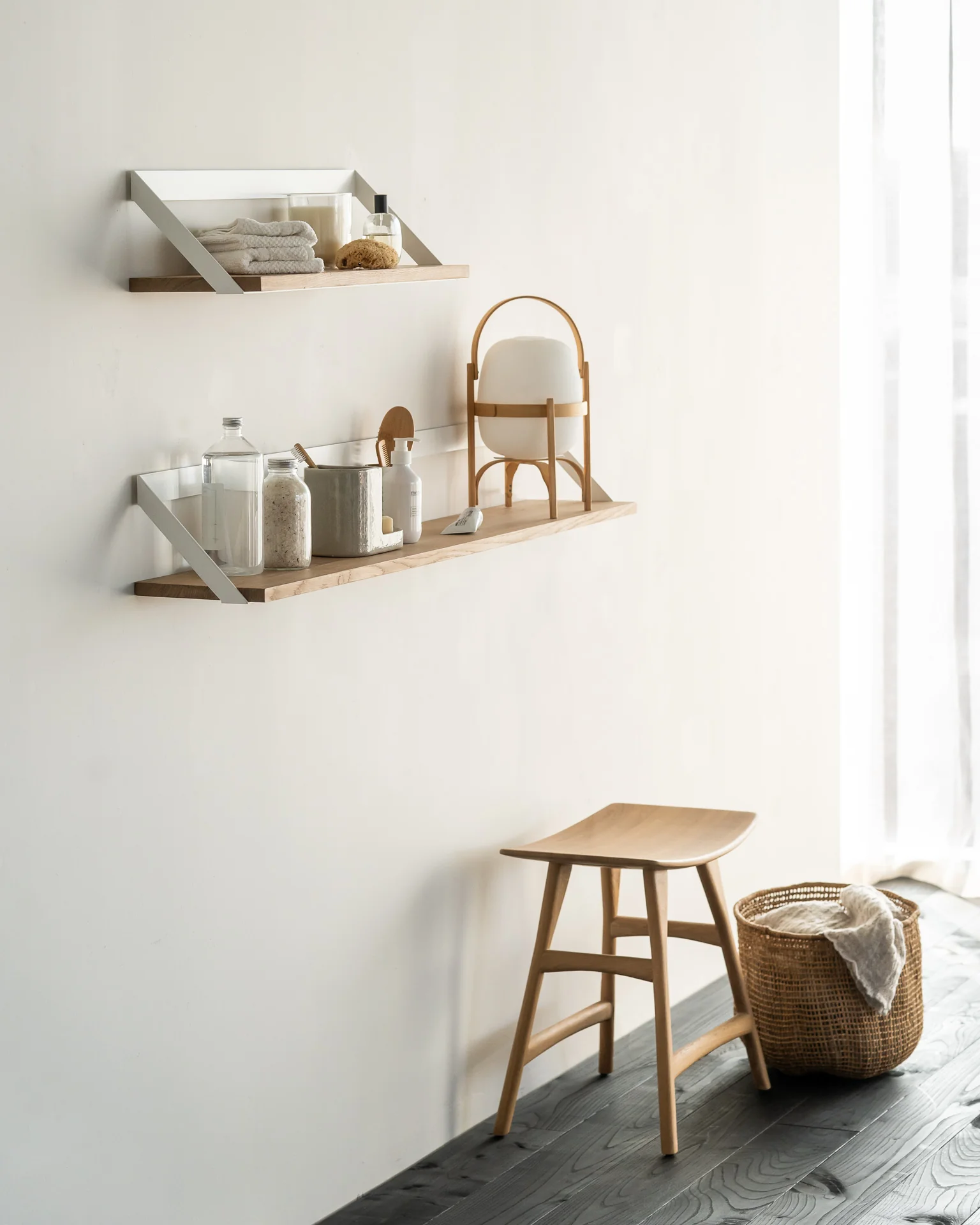 Osso Stool, Oak - Image 3