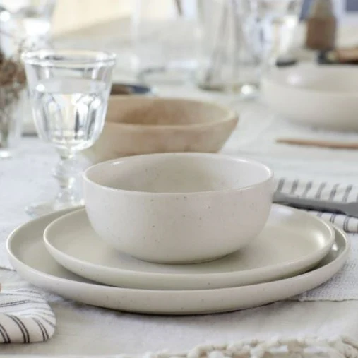 Pacifica Side Plate, Vanilla, Set of 4 - Image 5
