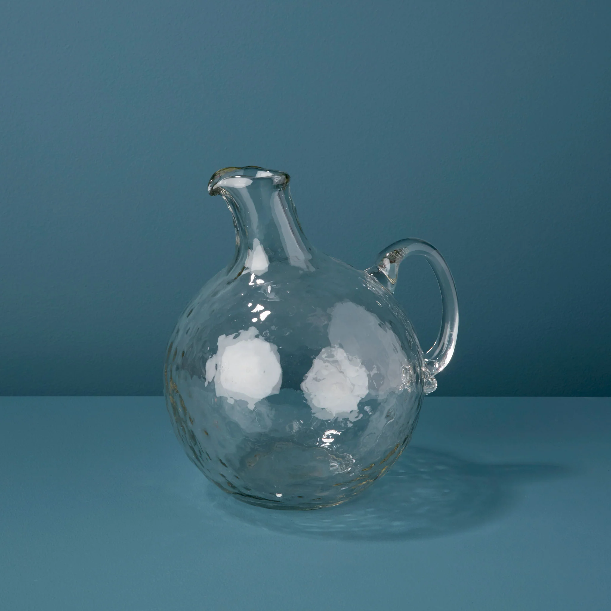 Pebble Glass Globe Pitcher - Image 4