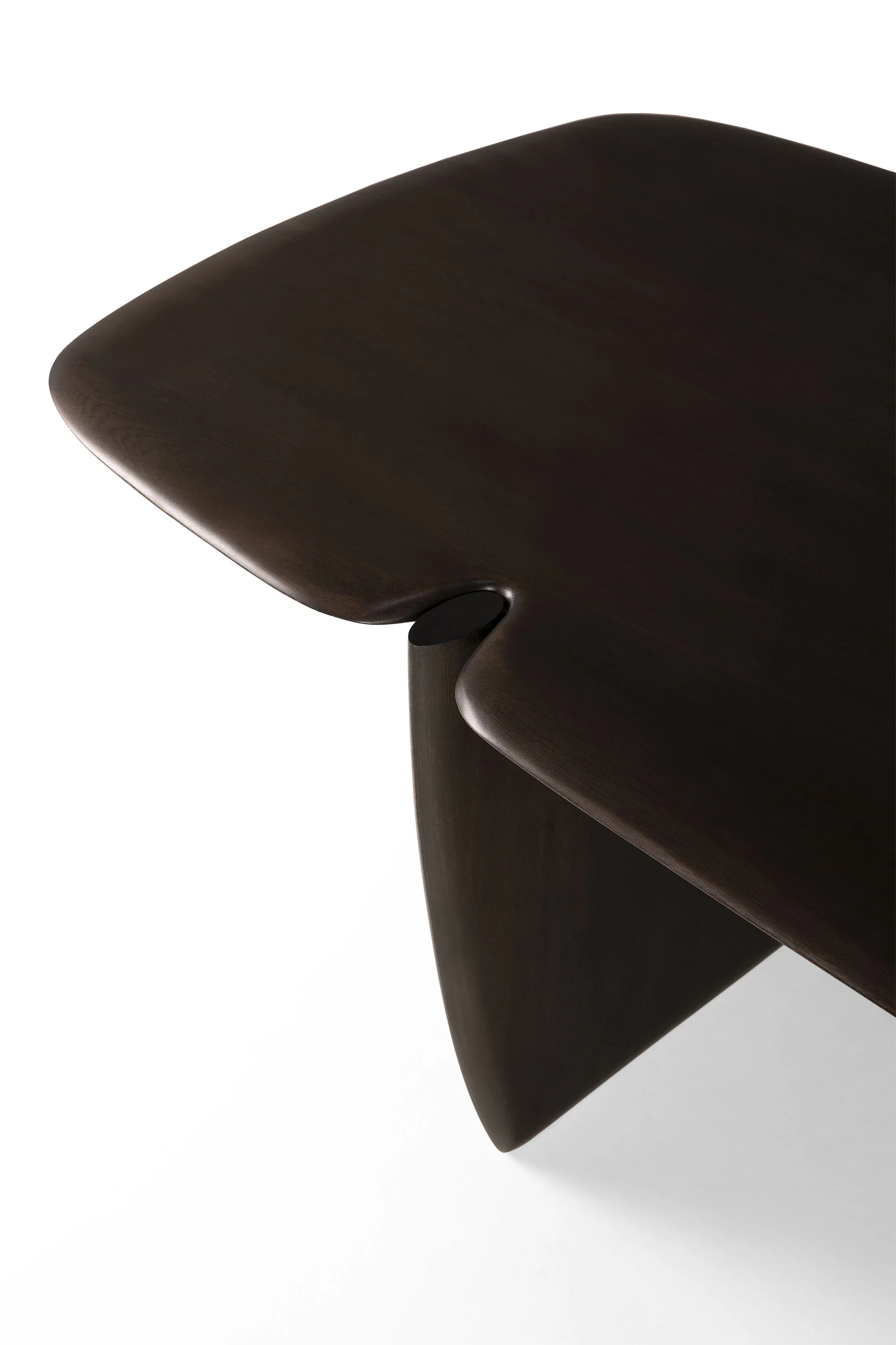Pi Coffee Table, Dark Mahogany - Image 8