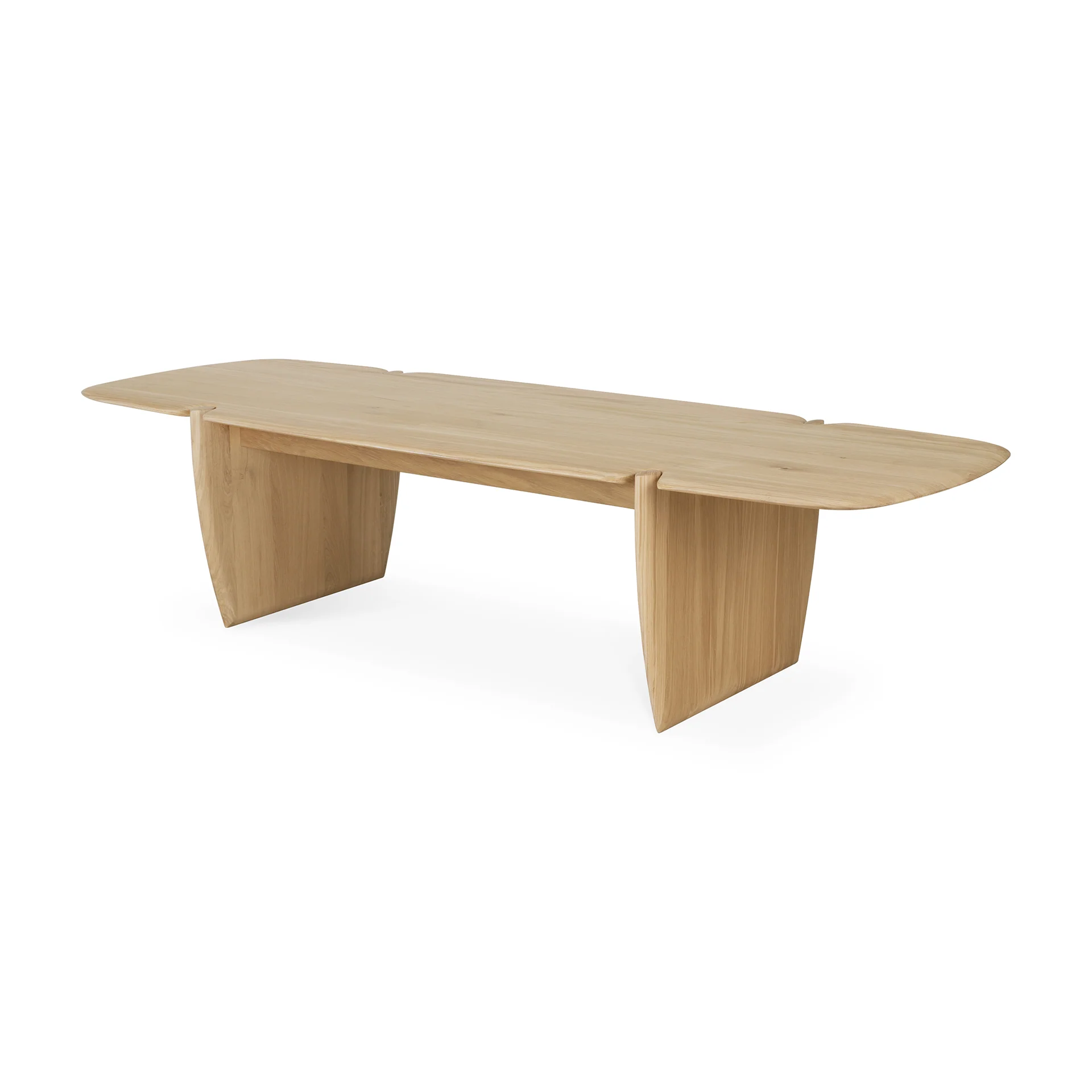 PI coffee table - varnished oak - rectangular - Image 10