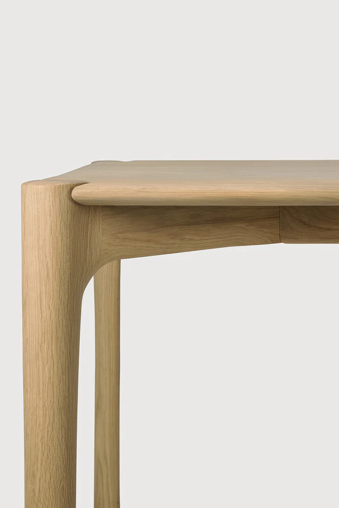Pi Solid Oak Rectangular Dining Table, 87" - Image 7