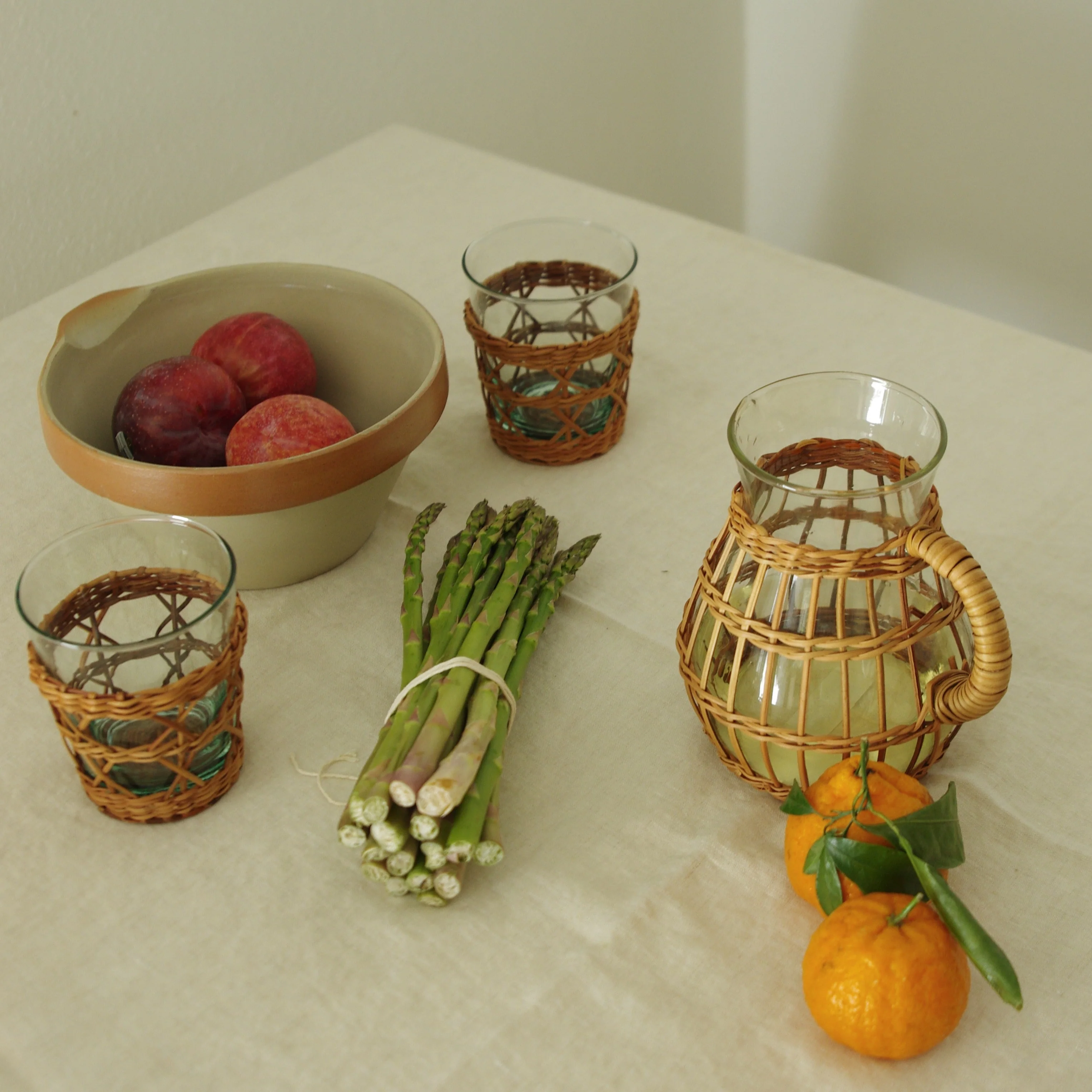 Seagrass Rattan Wide Cage Tumbler - Image 3