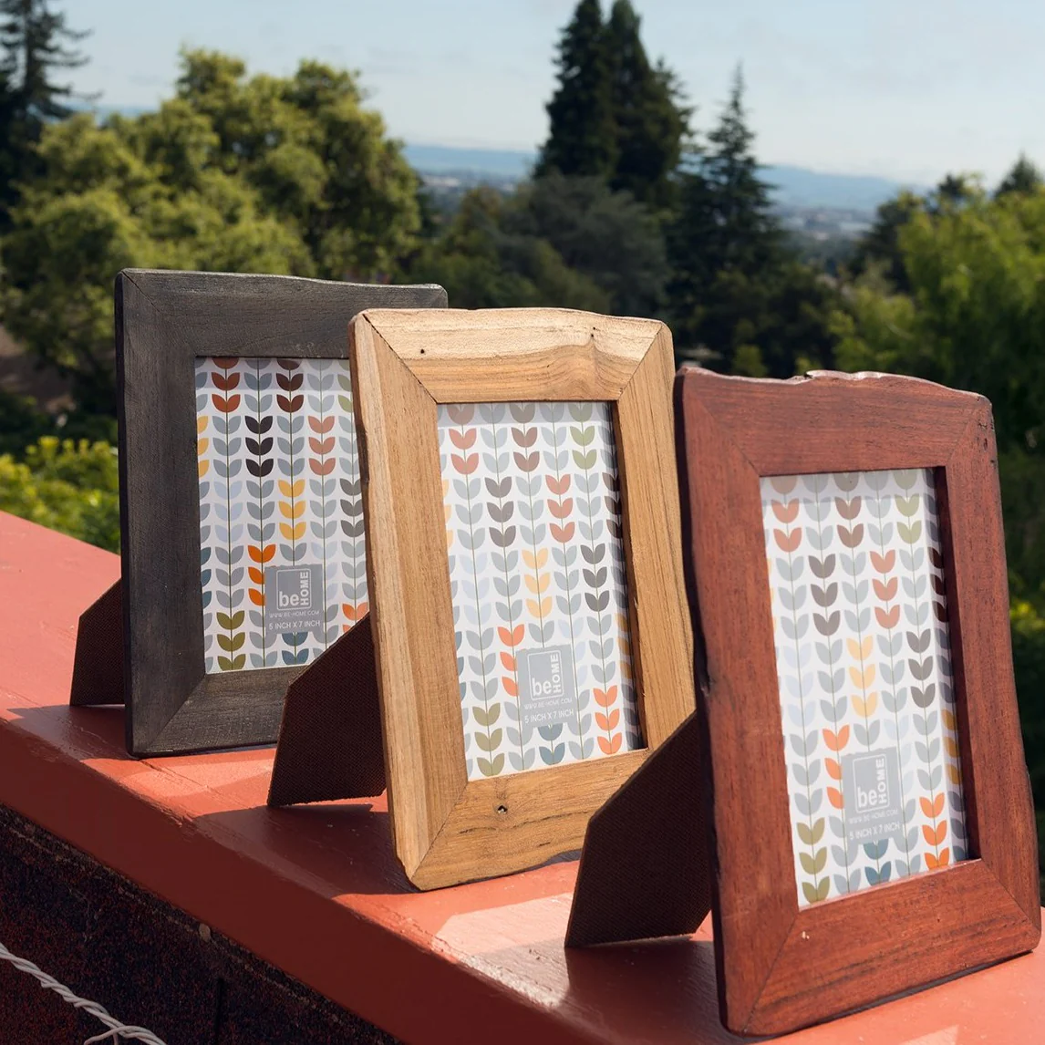 Reclaimed Wood Black Frame, 5" x 7" - Image 3