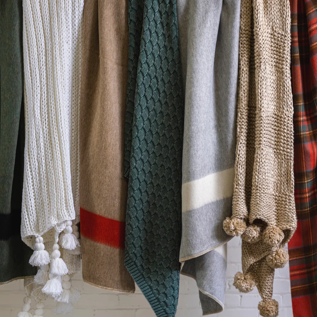 Siempre Blanket, Surplus with Black Stripe - Image 5