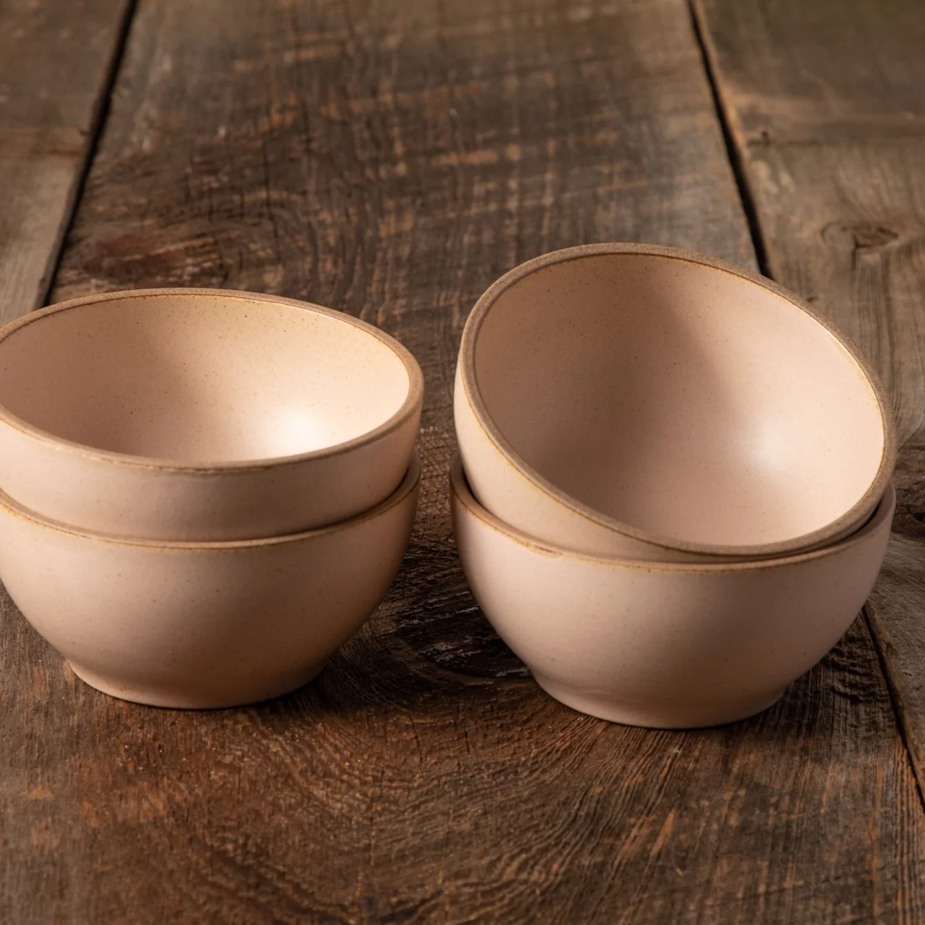 Small Nori Bowl, Pink, Set of 4