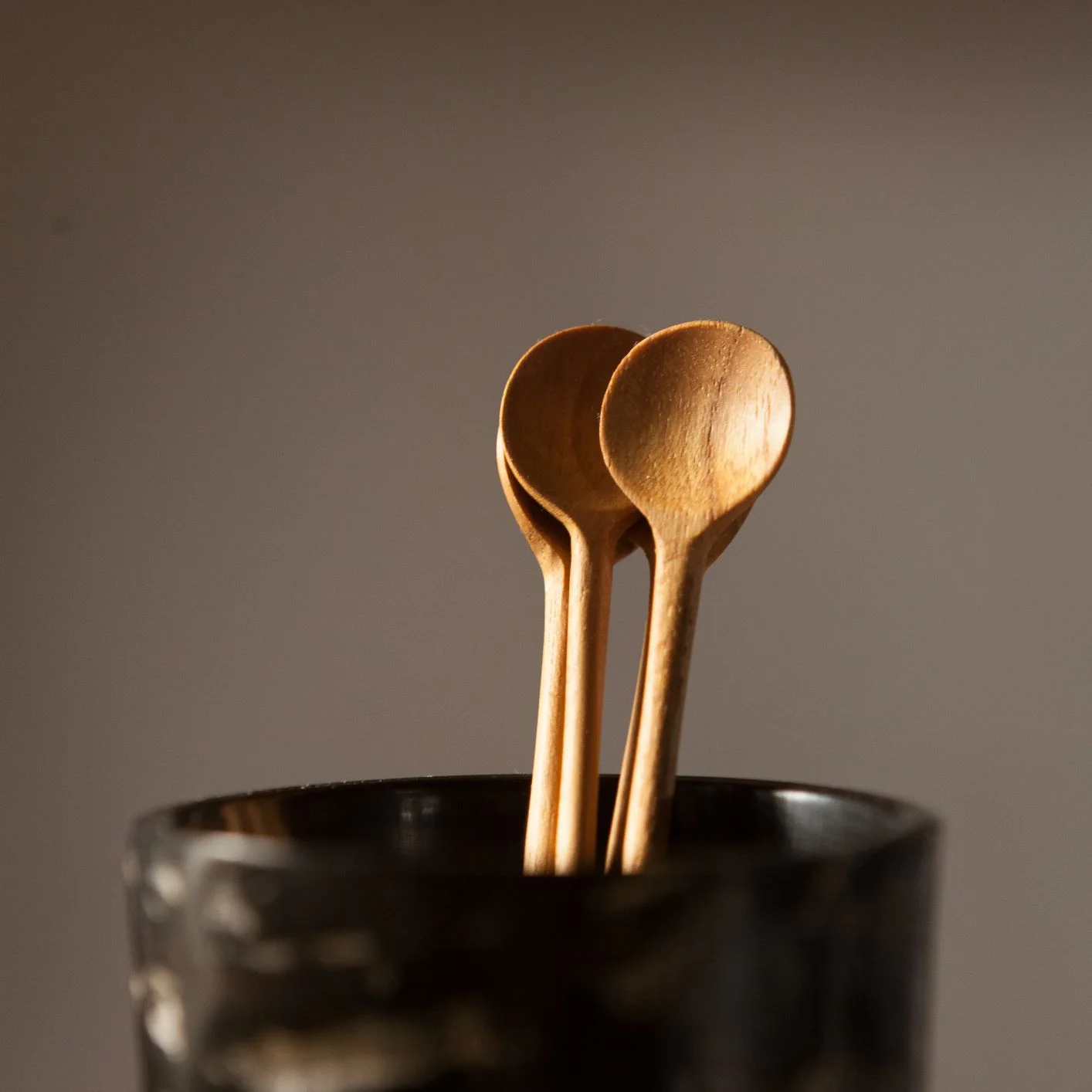 Teak Stirrers, Set of 4 - Image 2
