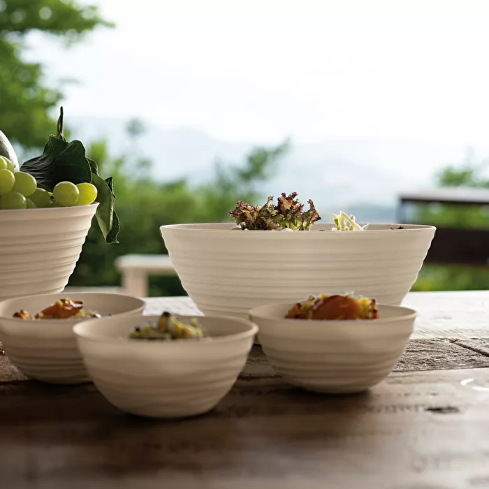 Tierra Serving Bowl, Large, White - Image 4